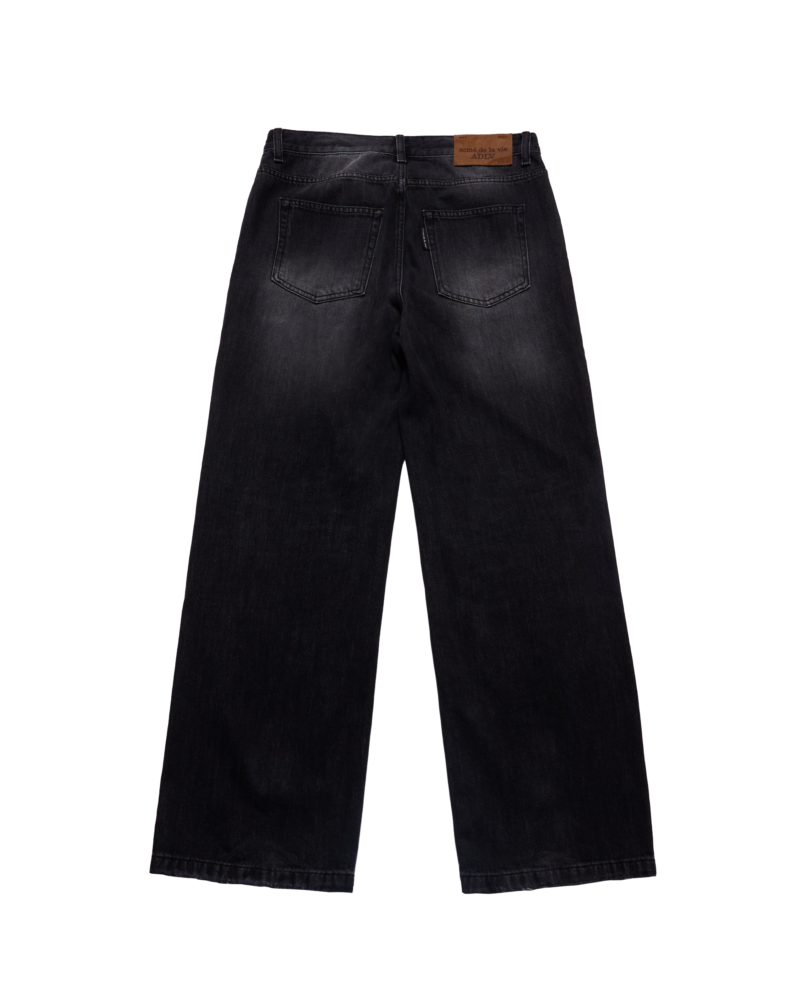 ADLV - Quần WOMAN COLORATION WASHED Đen