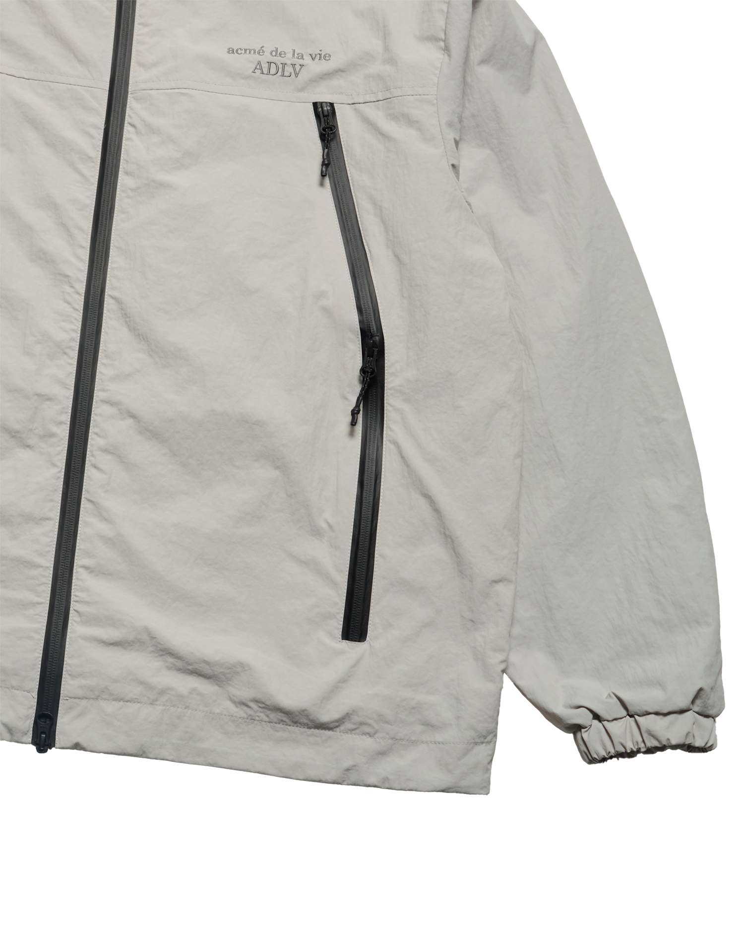 ADLV - Áo khoác NYLON SET UP Xám nhạt