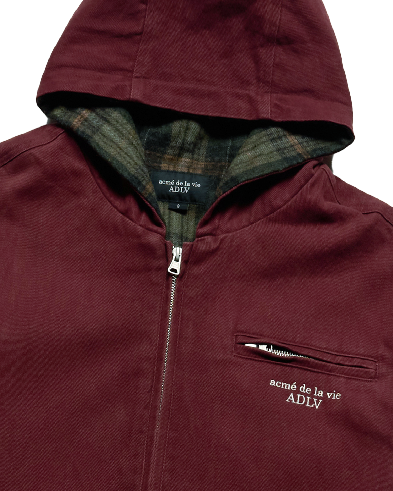 Áo khoác WASHED HOODIE Đỏ