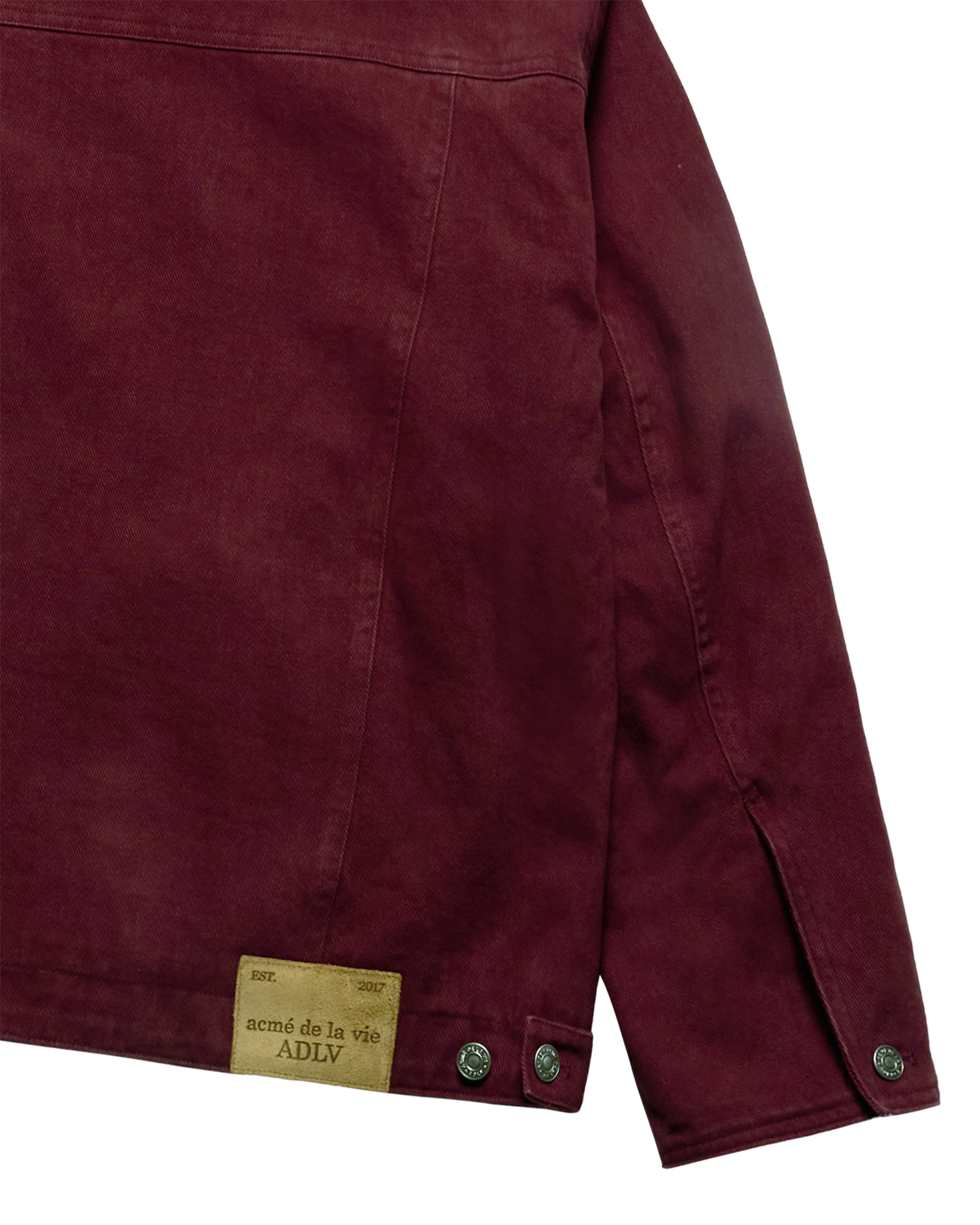 Áo khoác WASHED HOODIE Đỏ