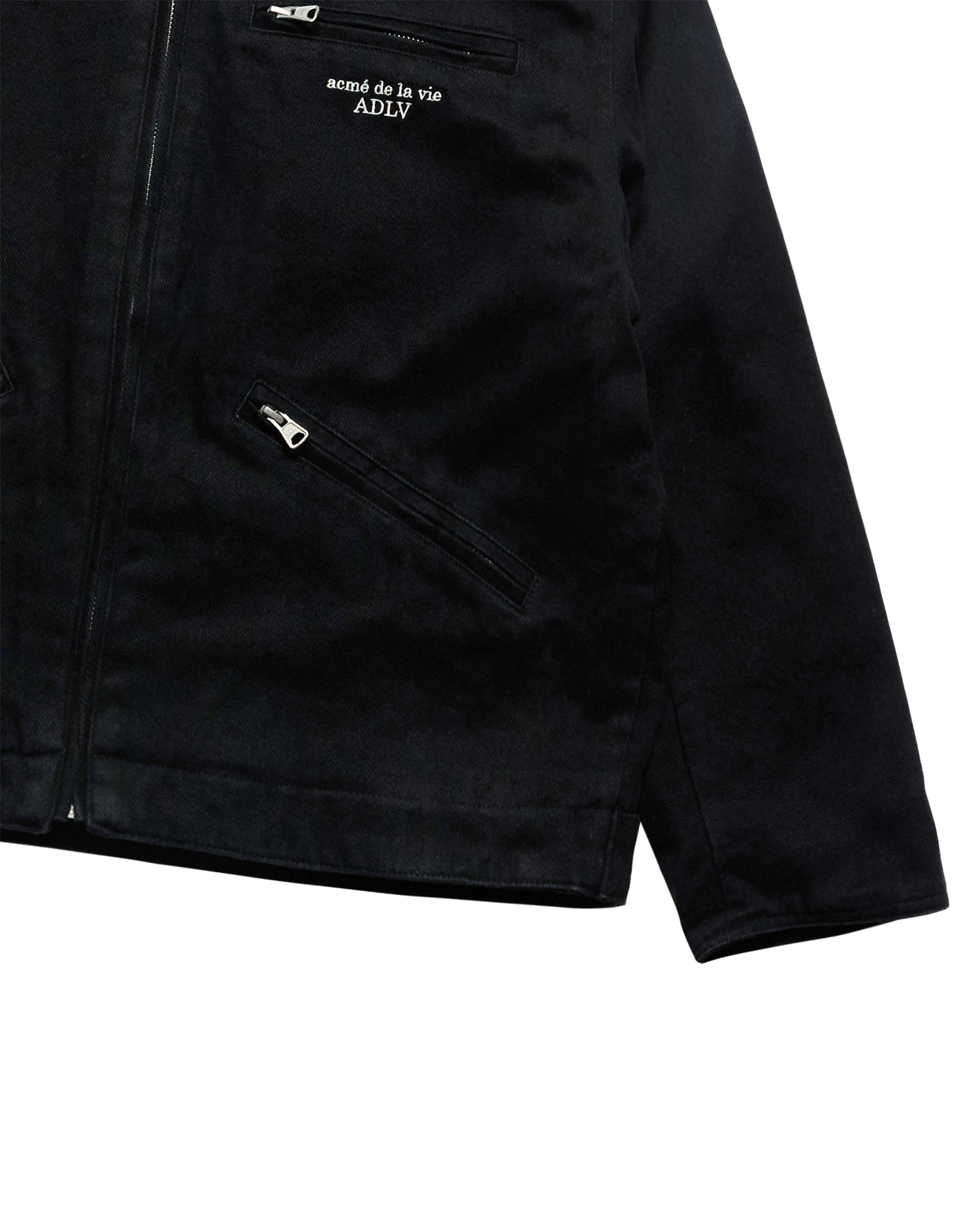 Áo khoác WASHED HOODIE Đen