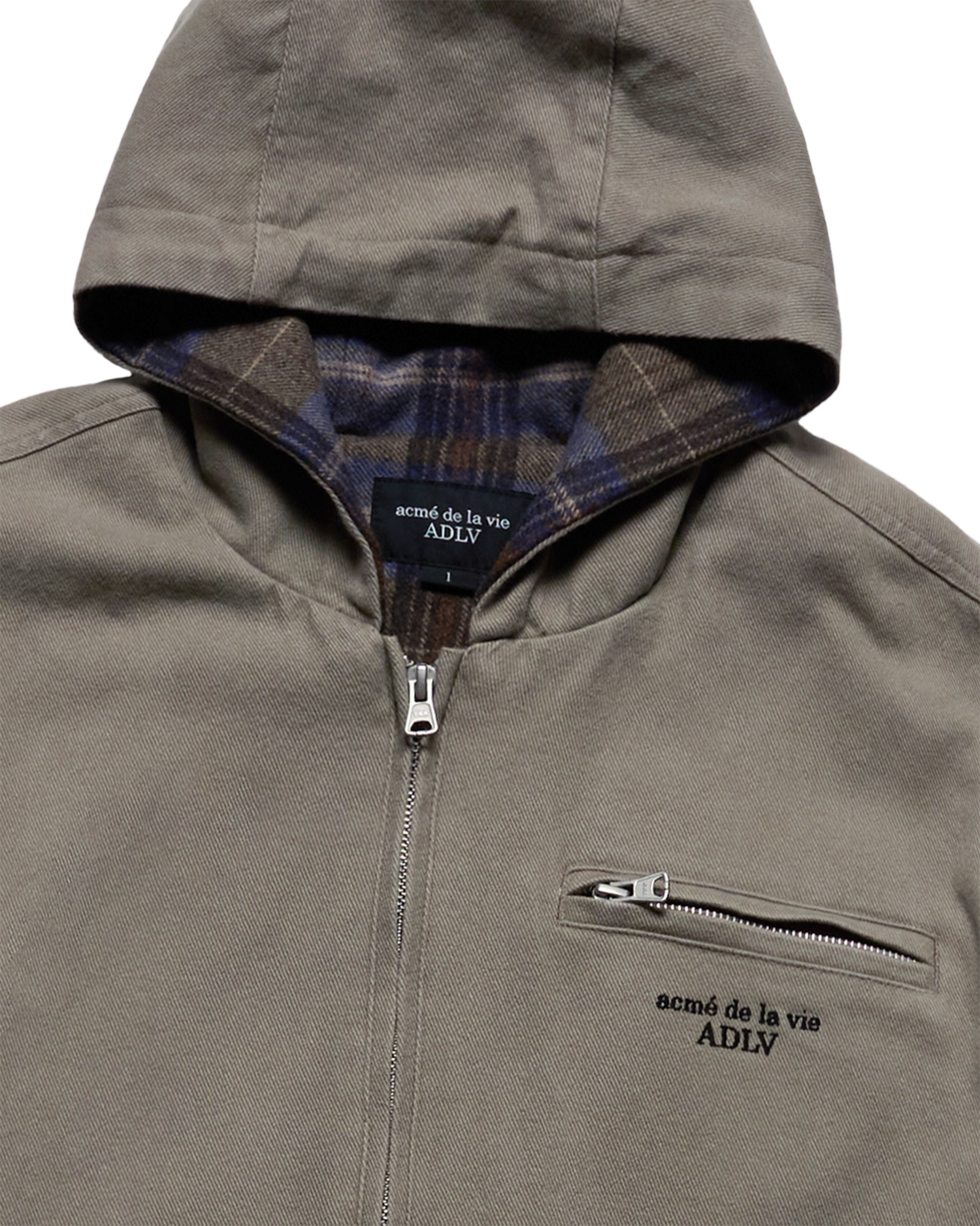 Áo khoác WASHED HOODIE Xám