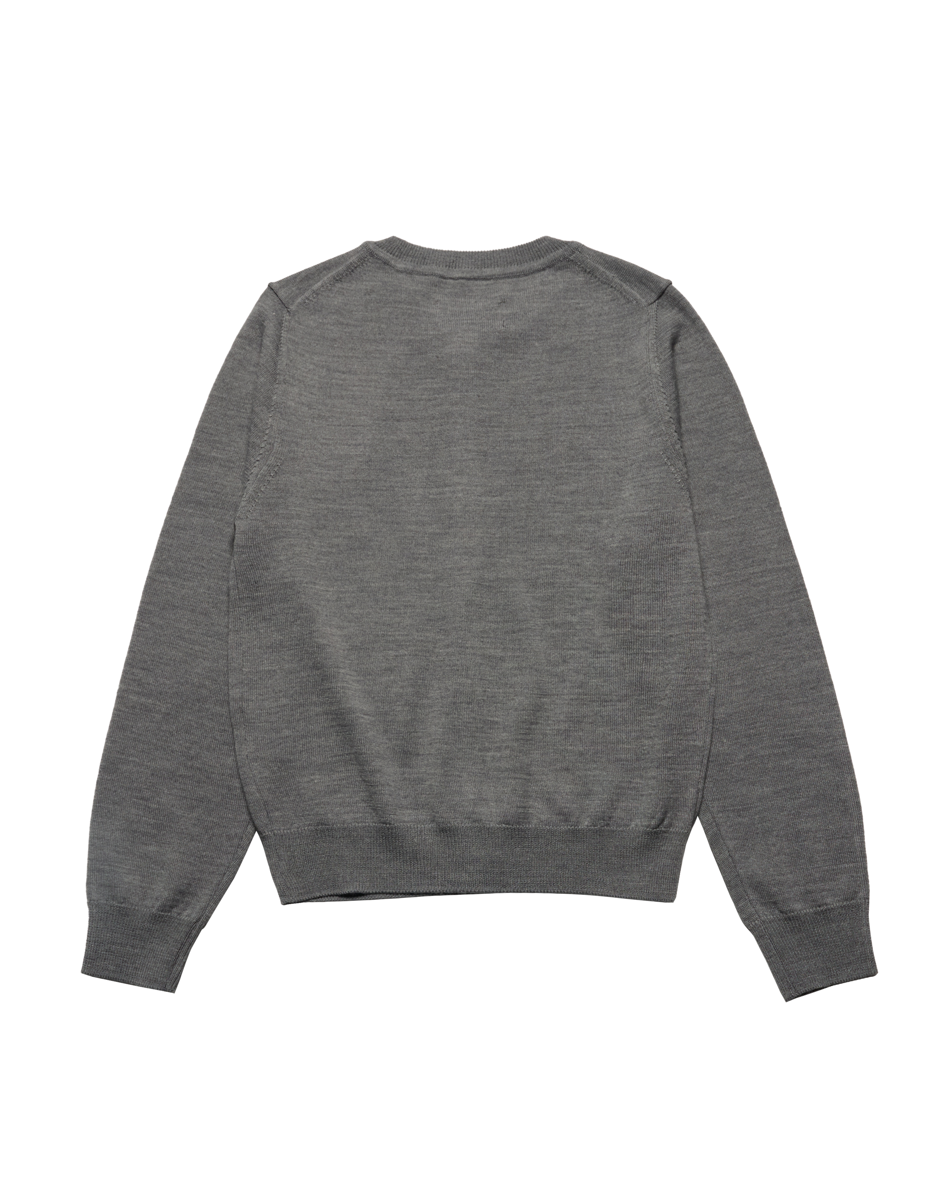 ADLV - Áo cardigan WOMAN CREW NECK Xám