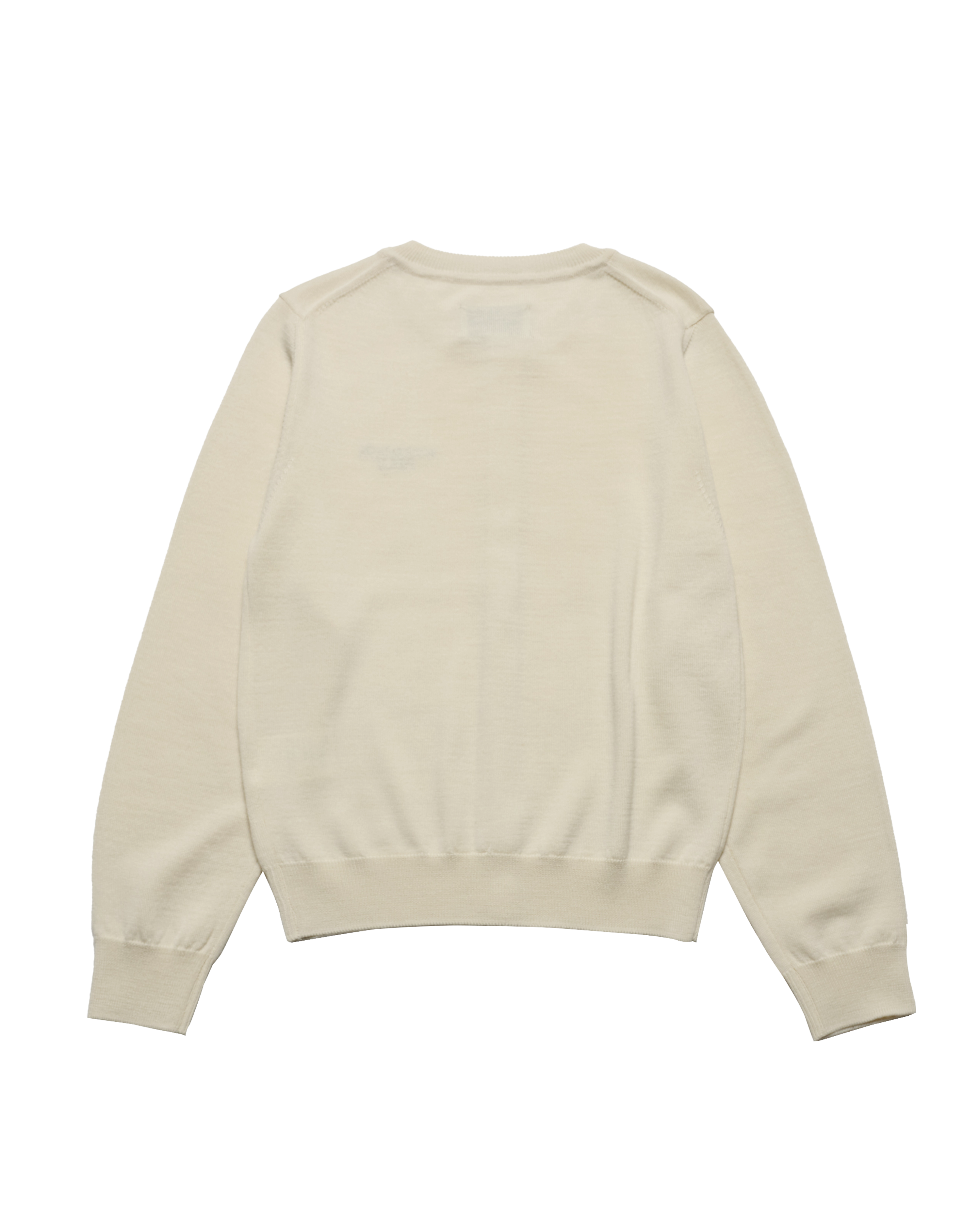 ADLV - Áo cardigan WOMAN CREW NECK Trắng ngà