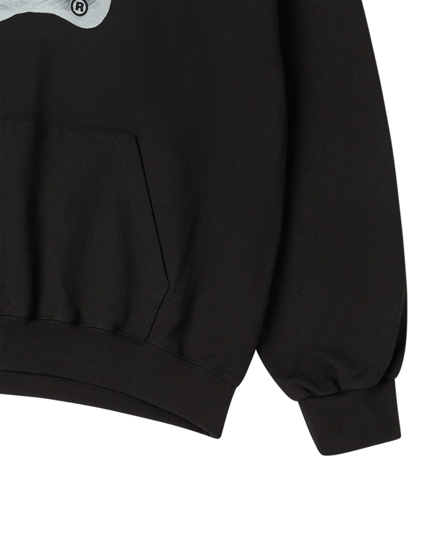 Áo hoodie BEAR WORLD TOUR NAPPING Đen