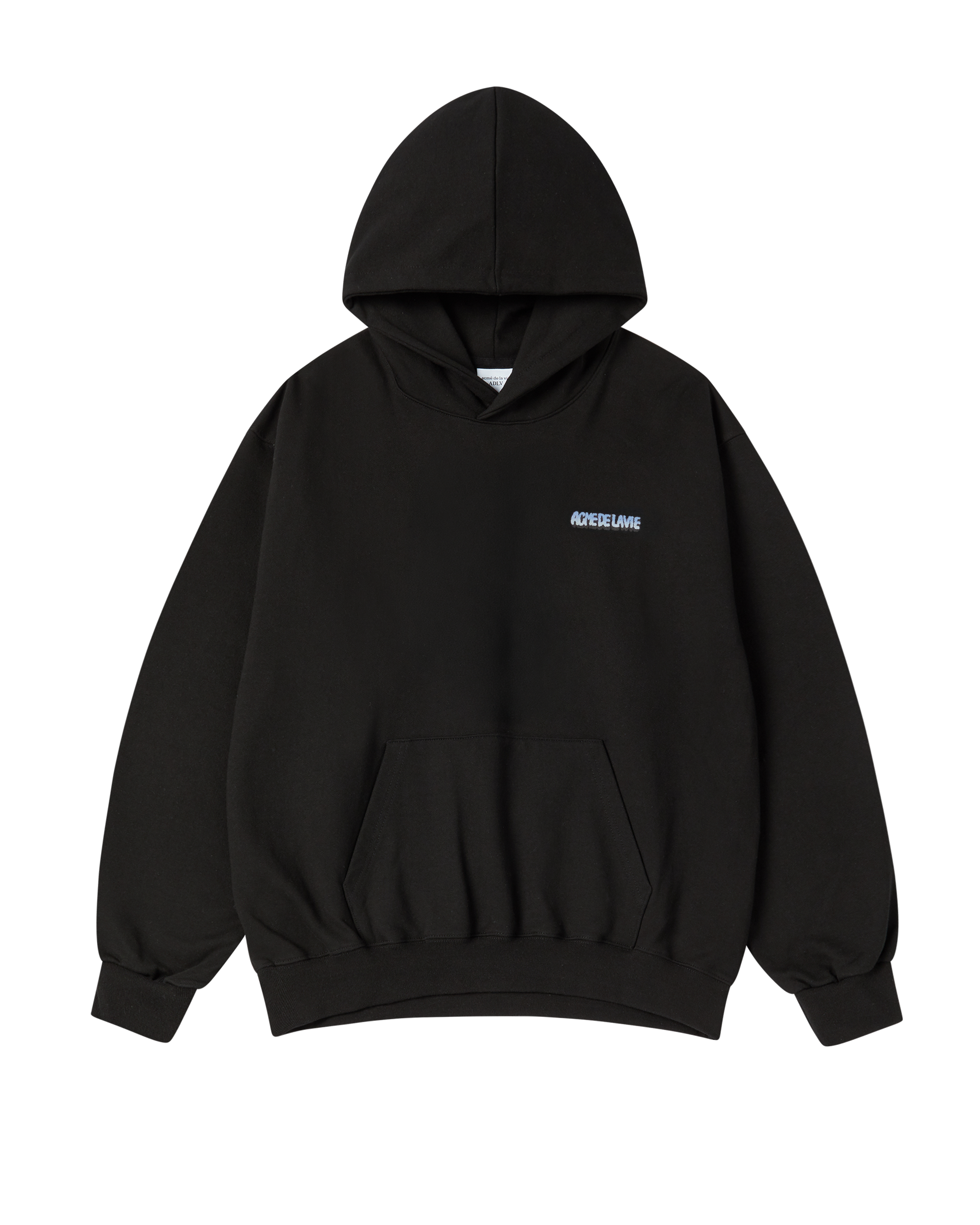 Áo hoodie DONUT CHASING Đen