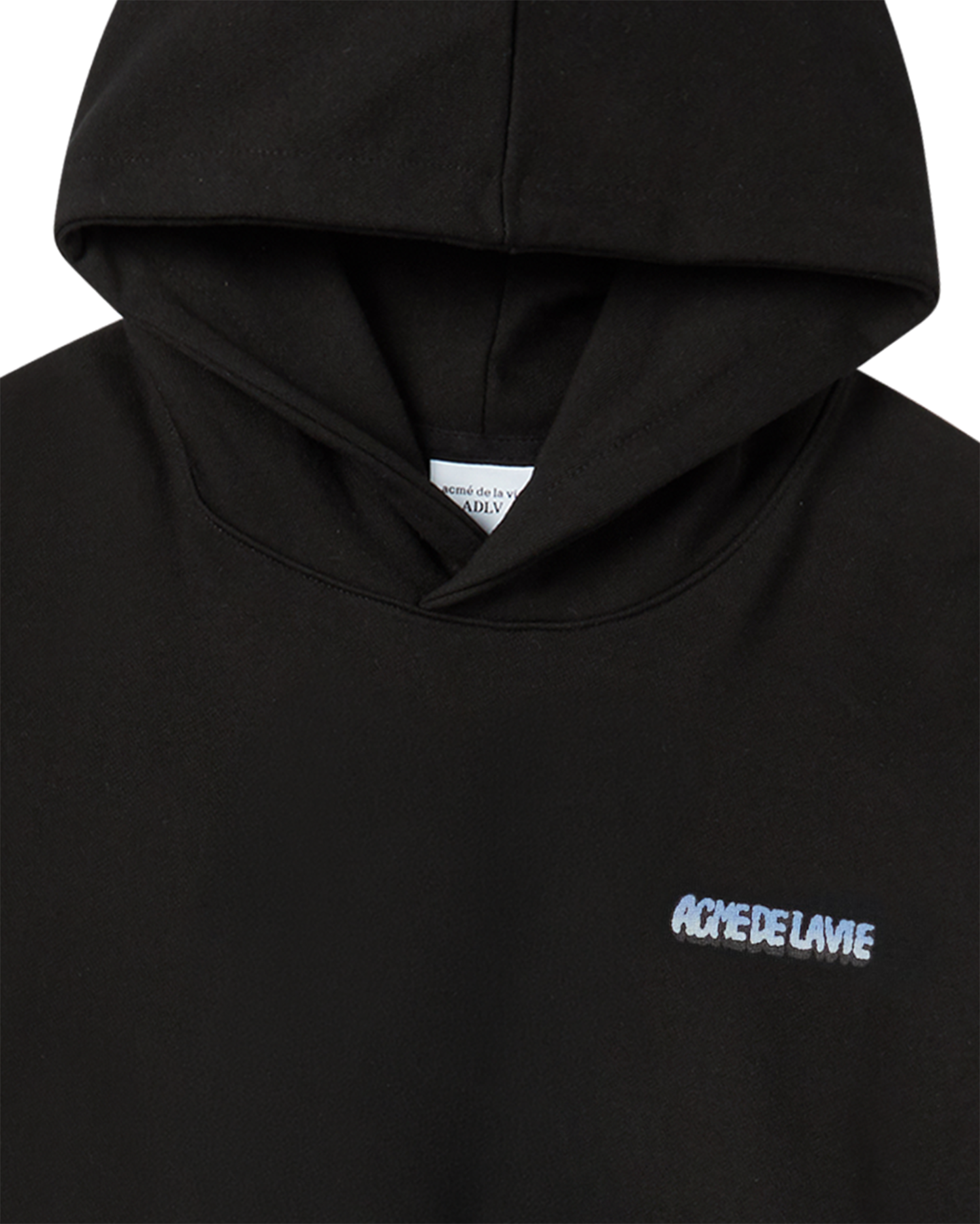 ADLV - Áo hoodie DONUT CHASING Đen