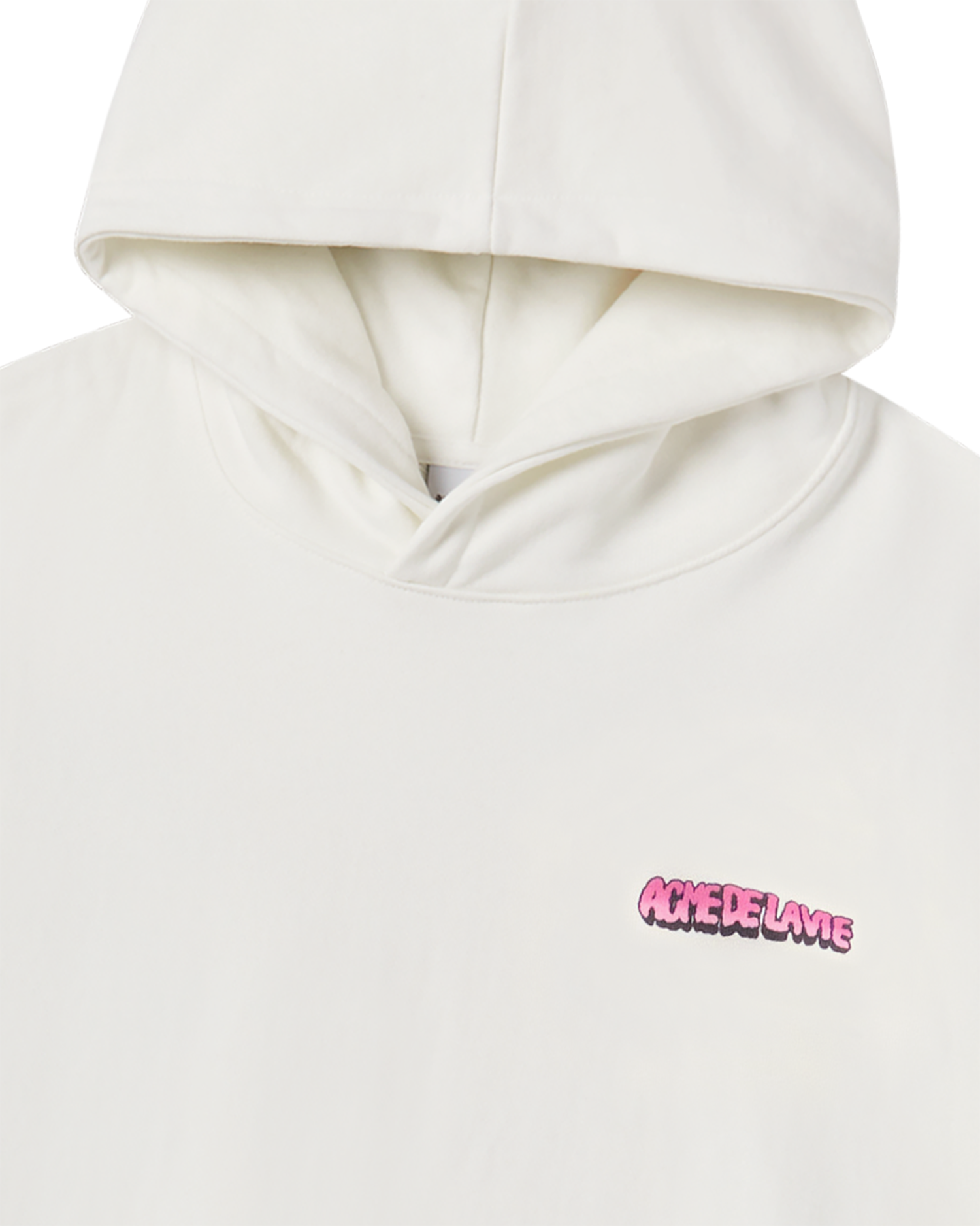 Áo hoodie DONUT CHASING Kem