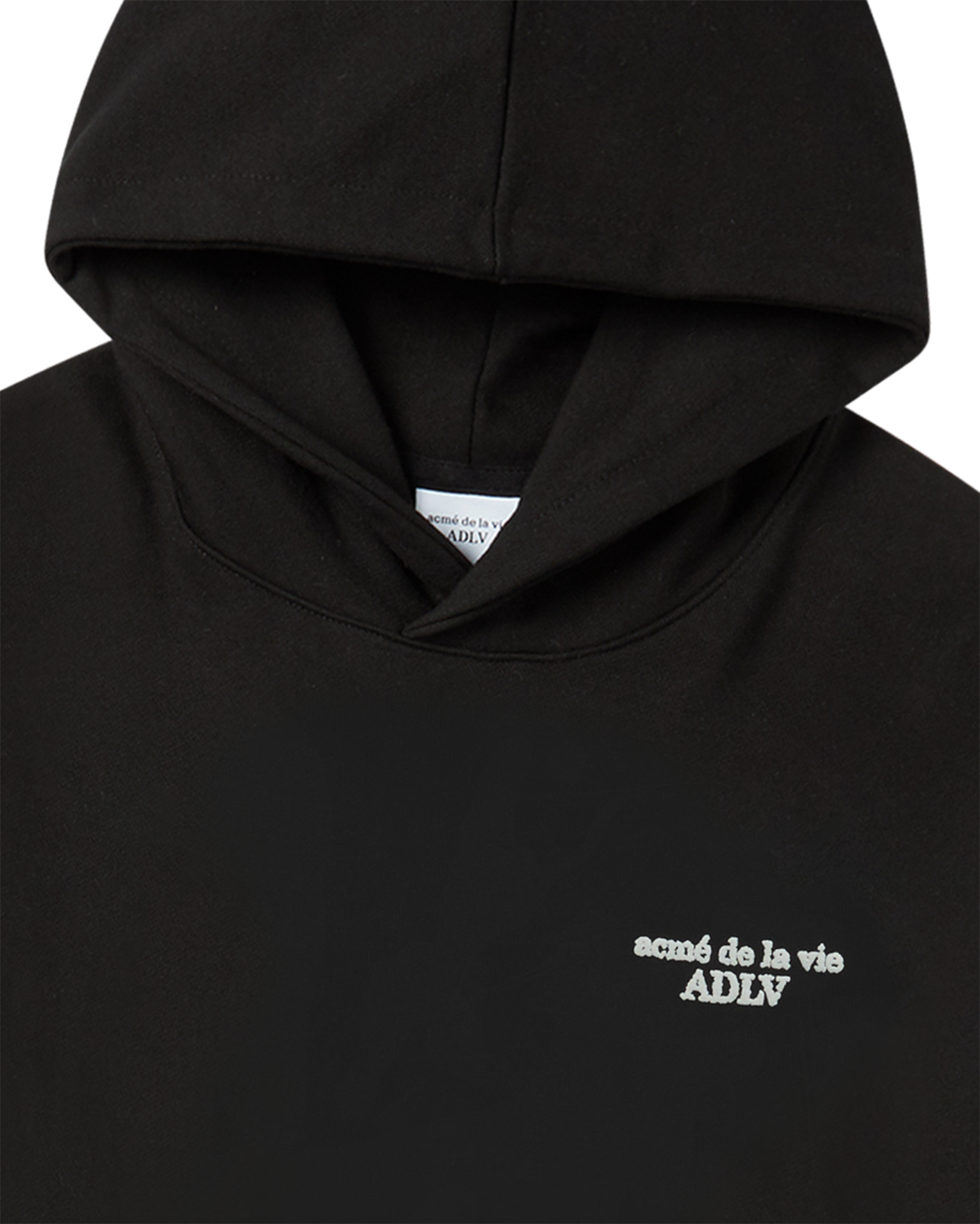 ADLV - Áo hoodie BUMPING BASIC LOGO Đen