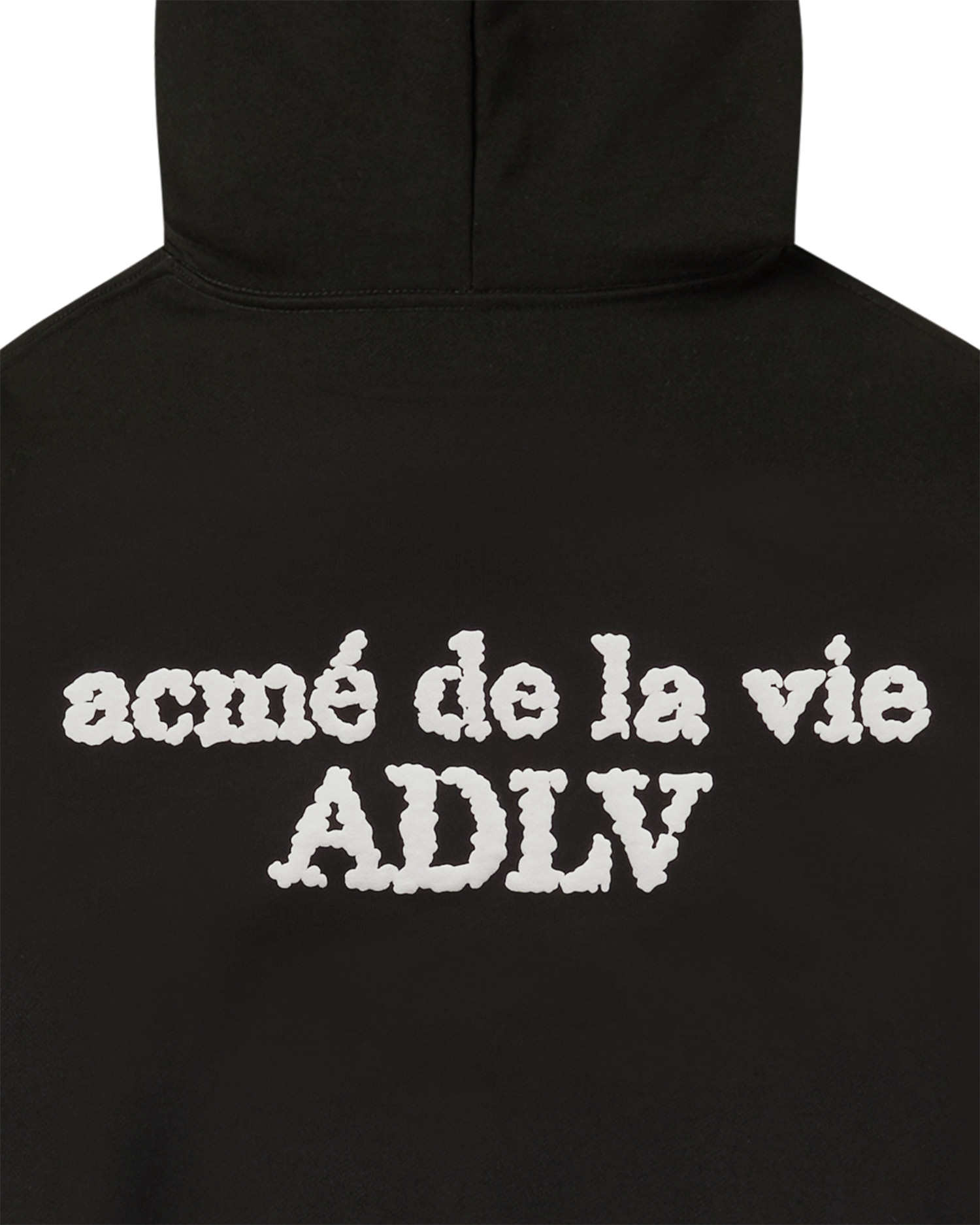 ADLV - Áo hoodie BUMPING BASIC LOGO Đen
