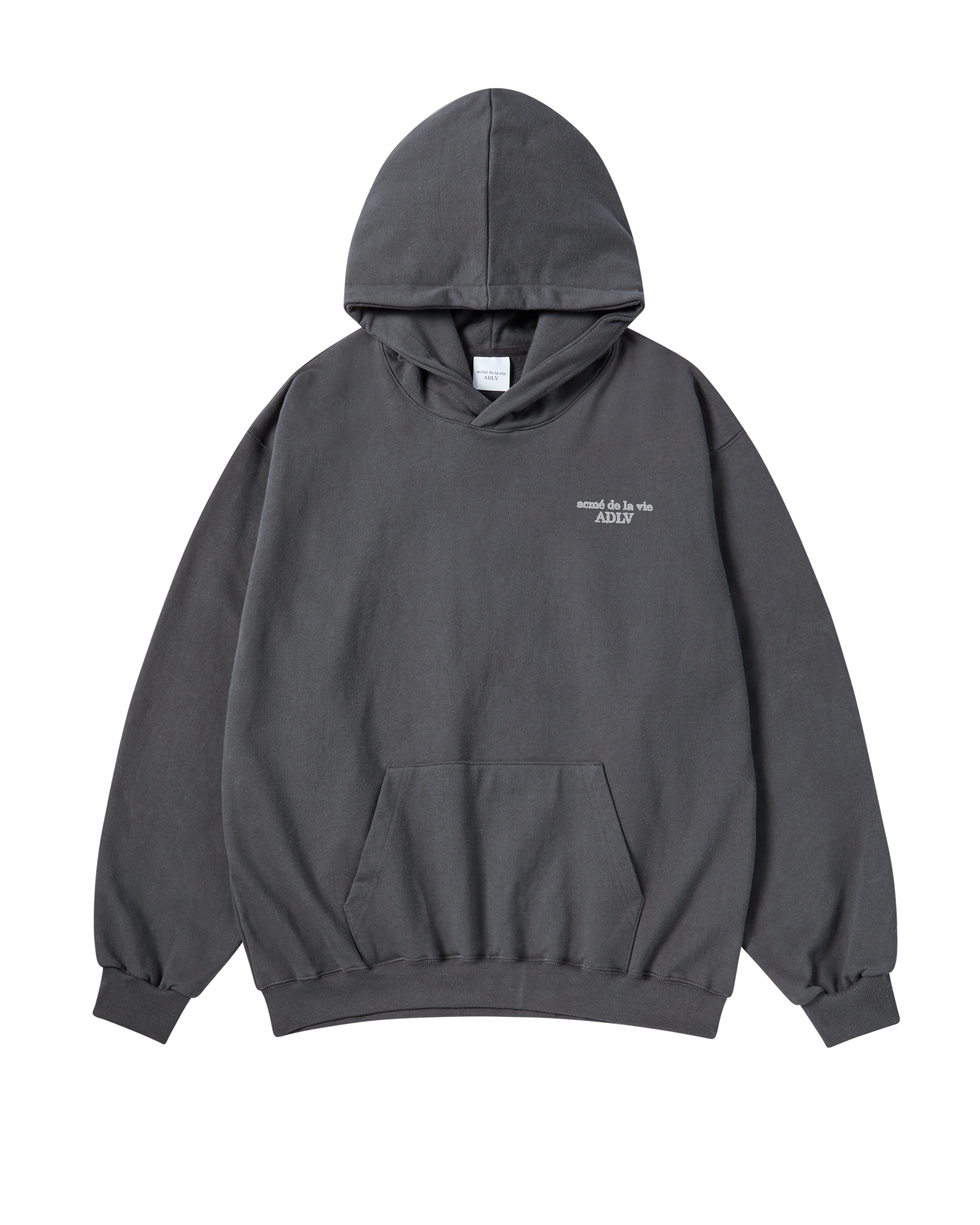 Áo hoodie BUMPING BASIC LOGO Than chì
