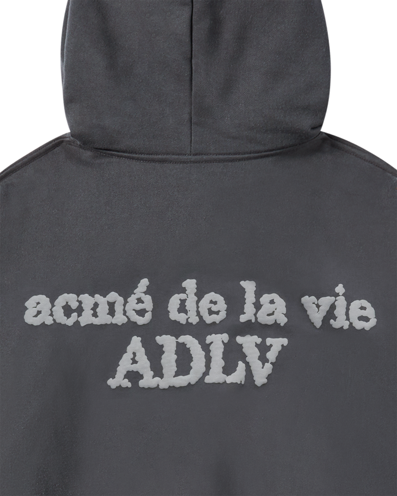ADLV - Áo hoodie BUMPING BASIC LOGO Than chì