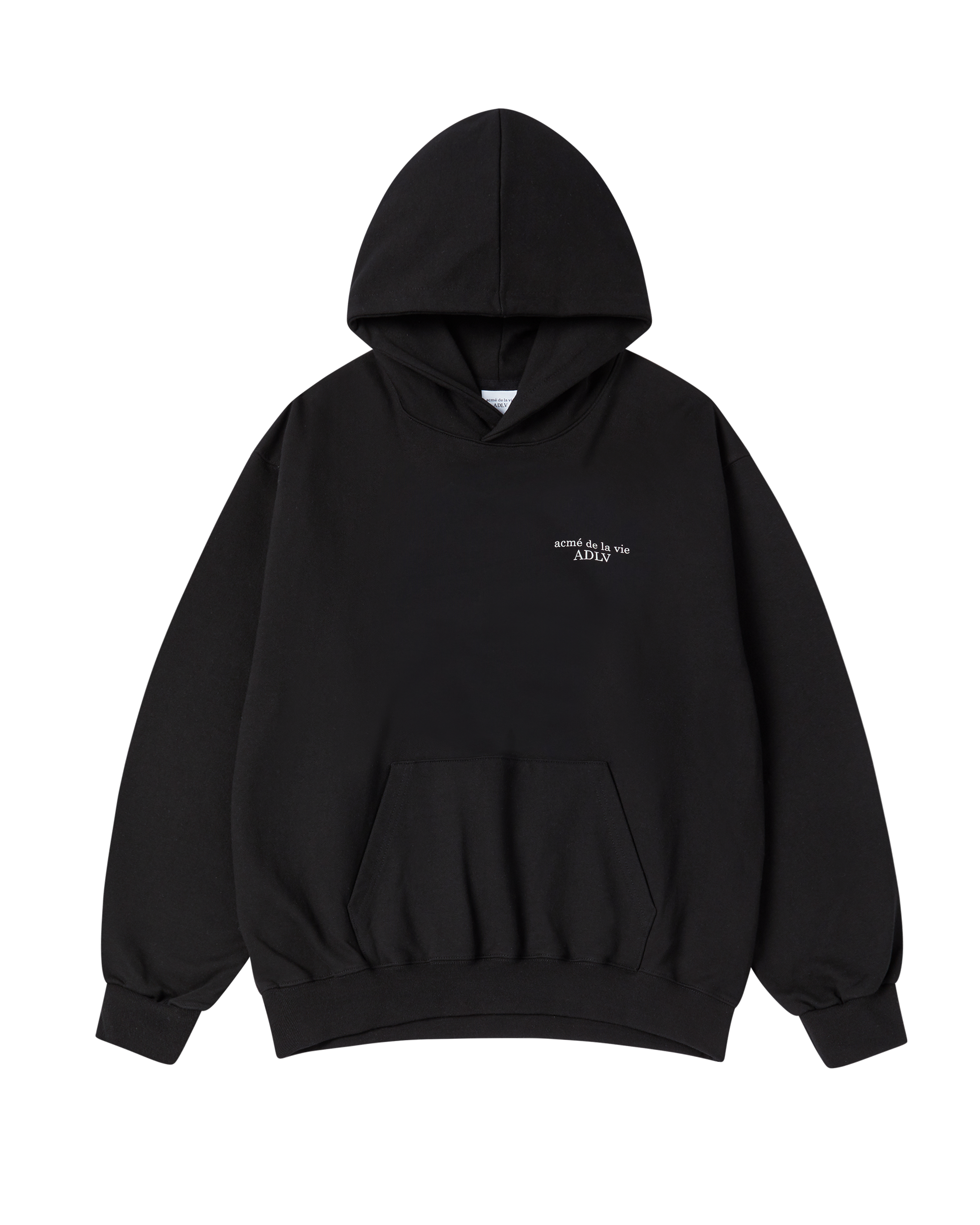 Áo hoodie BASIC LOGO NAPPING SEASON2 Đen