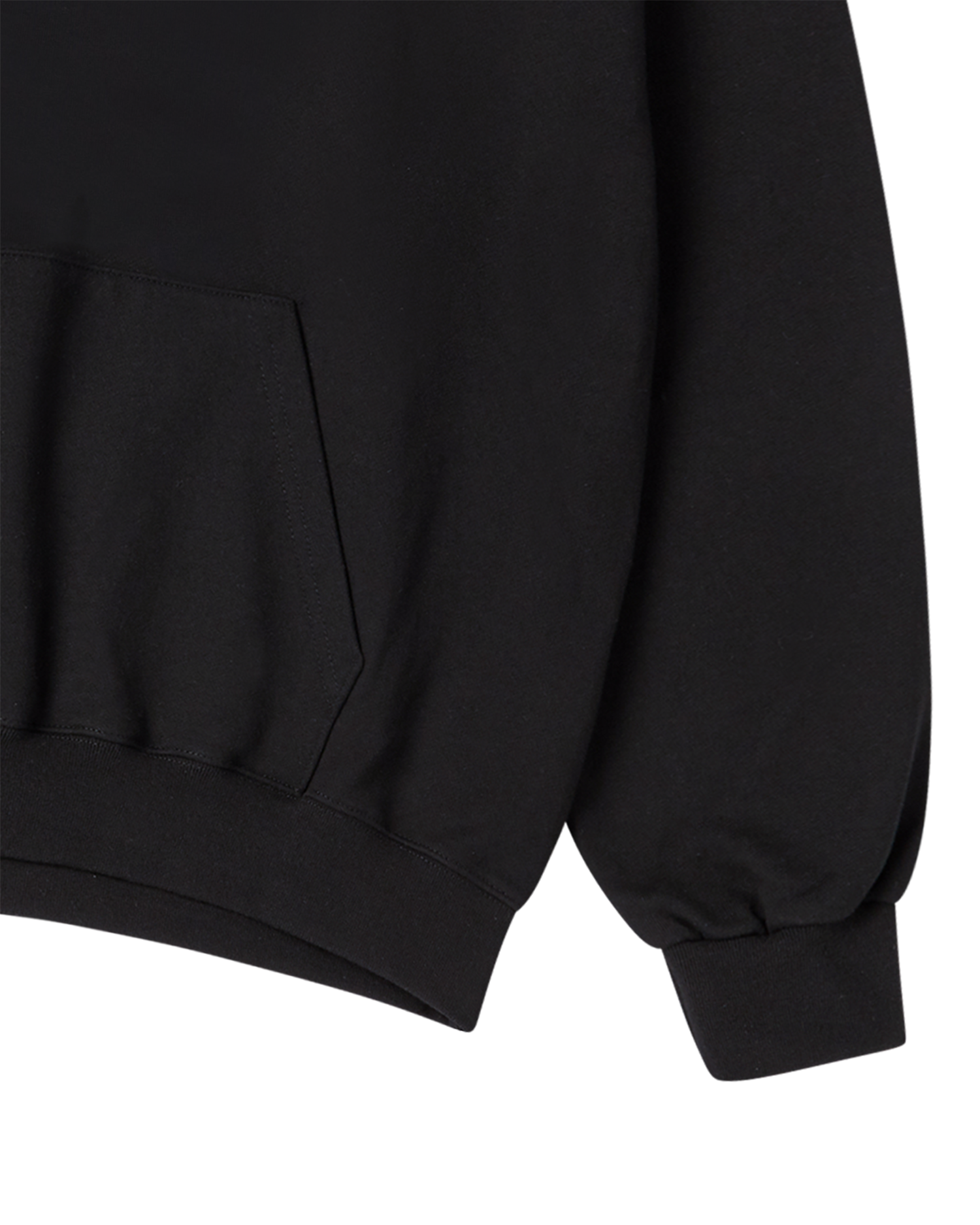 Áo hoodie BASIC LOGO NAPPING SEASON2 Đen