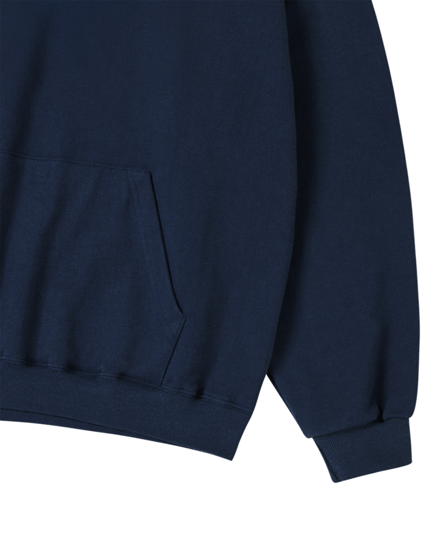 Áo hoodie BASIC LOGO NAPPING SEASON2 Xanh navy đậm