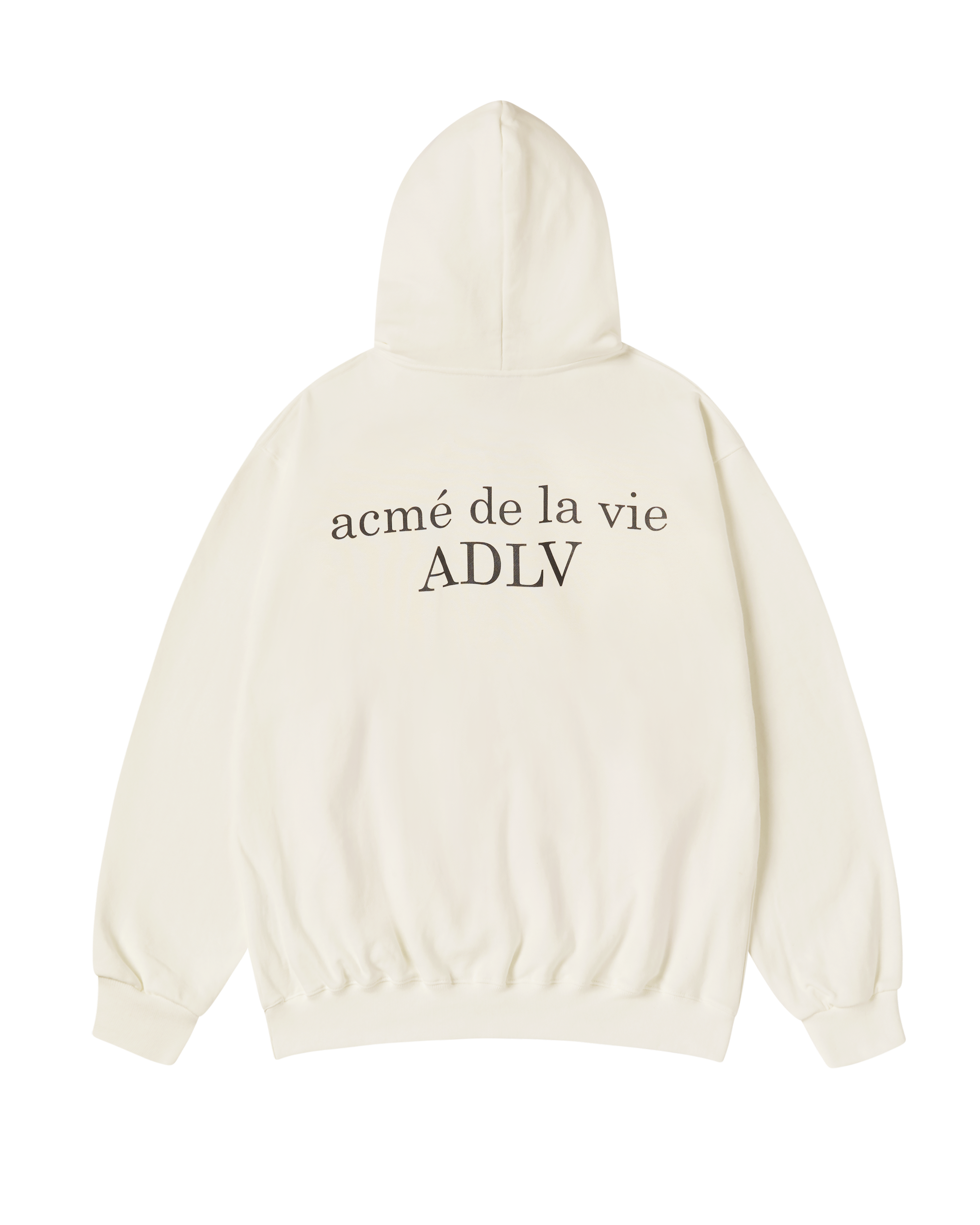 Áo hoodie BASIC LOGO NAPPING SEASON2 Trắng ngà