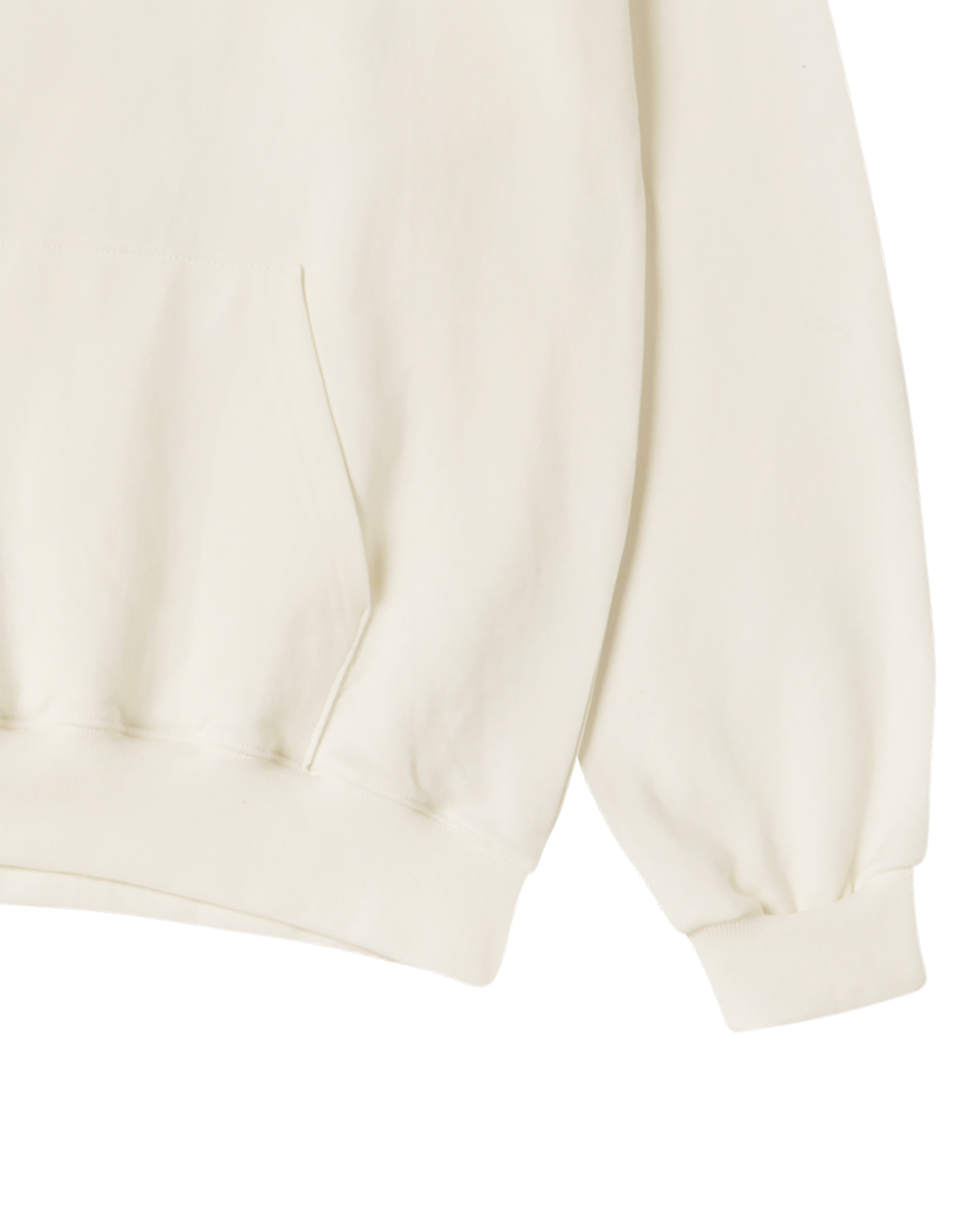 Áo hoodie BASIC LOGO NAPPING SEASON2 Trắng ngà