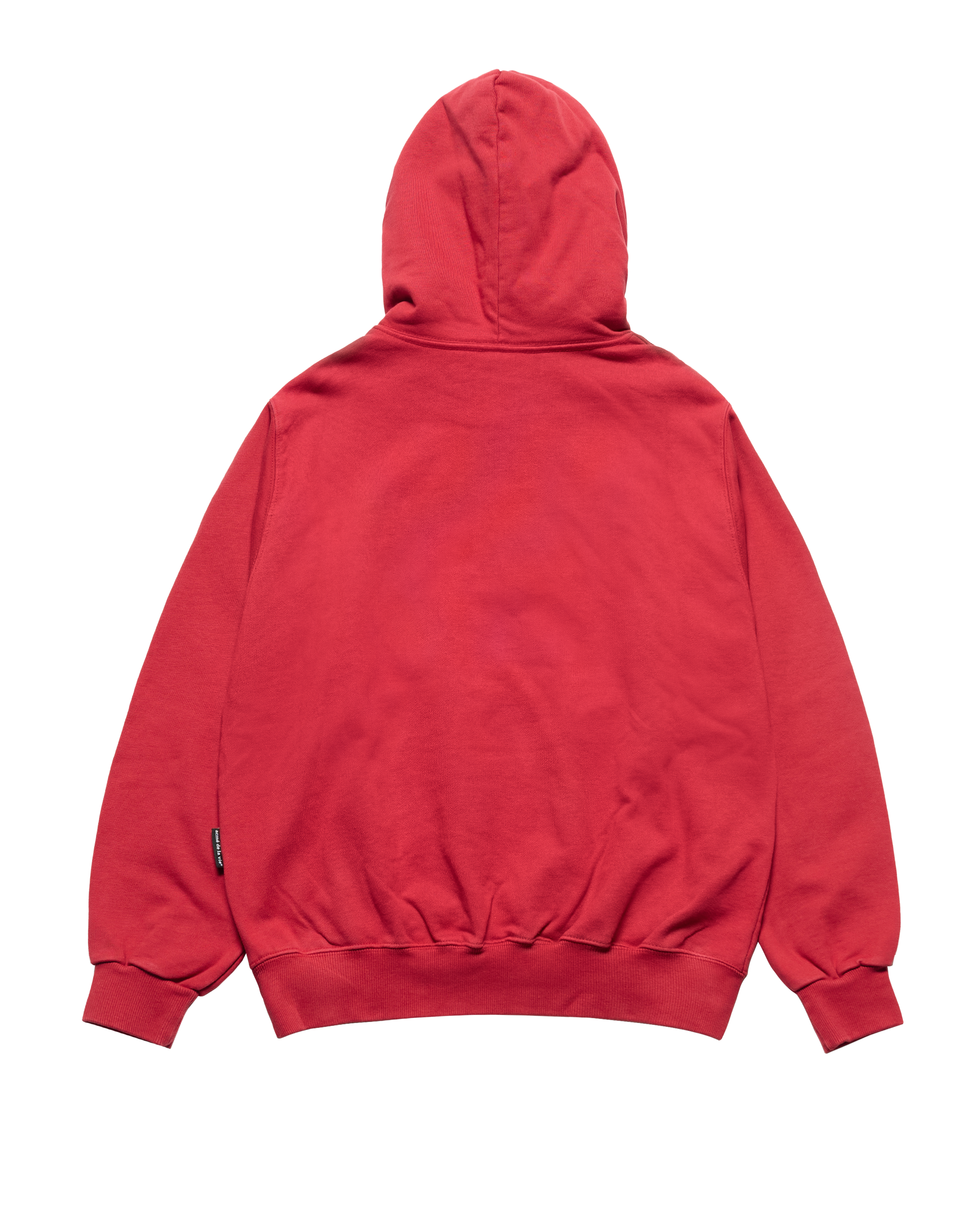 Áo hoodie BIO WASHED FELT LOGO Đỏ đậm