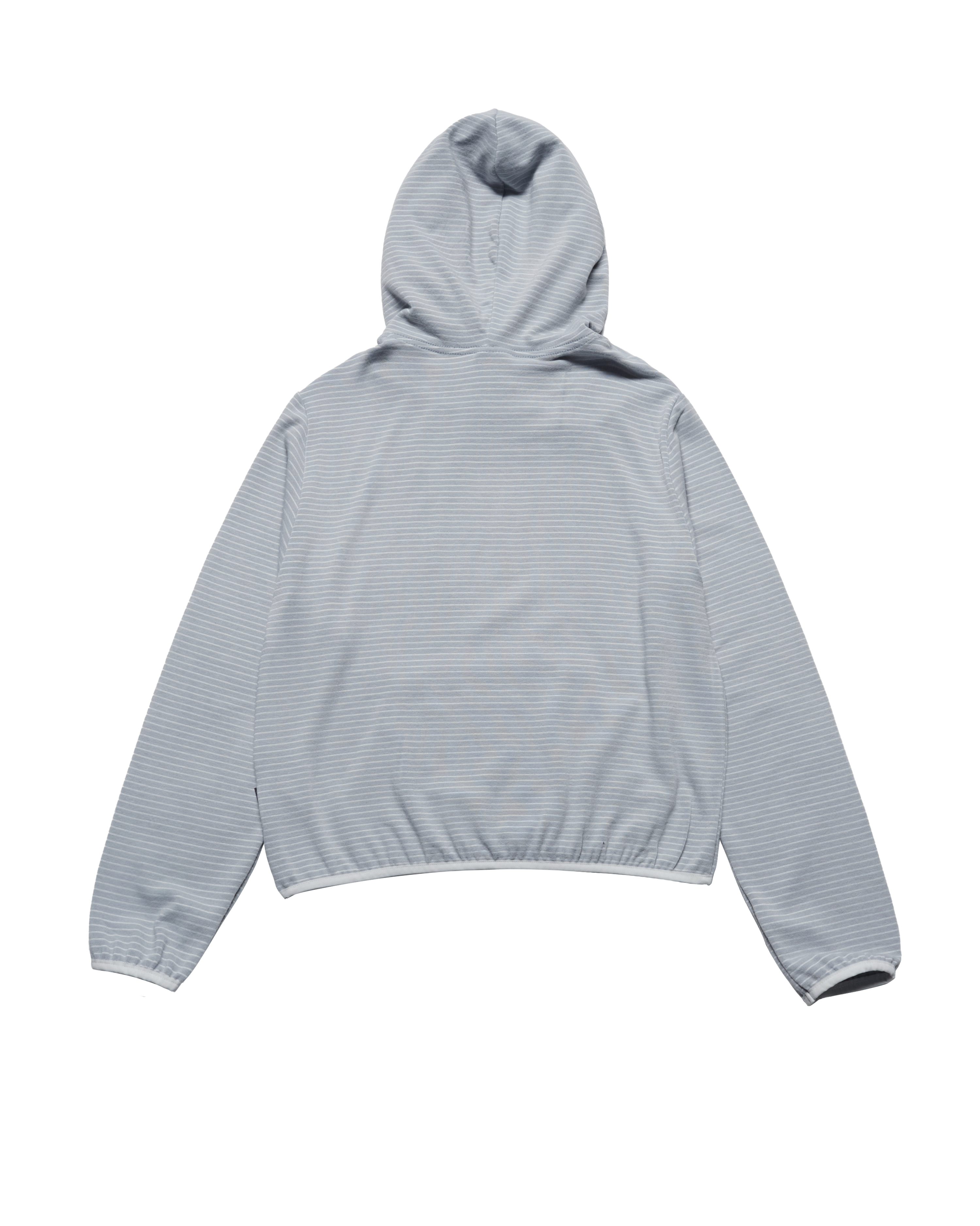 ADLV - Áo hoodie WOMAN STRIPE SHORT Xanh da trời