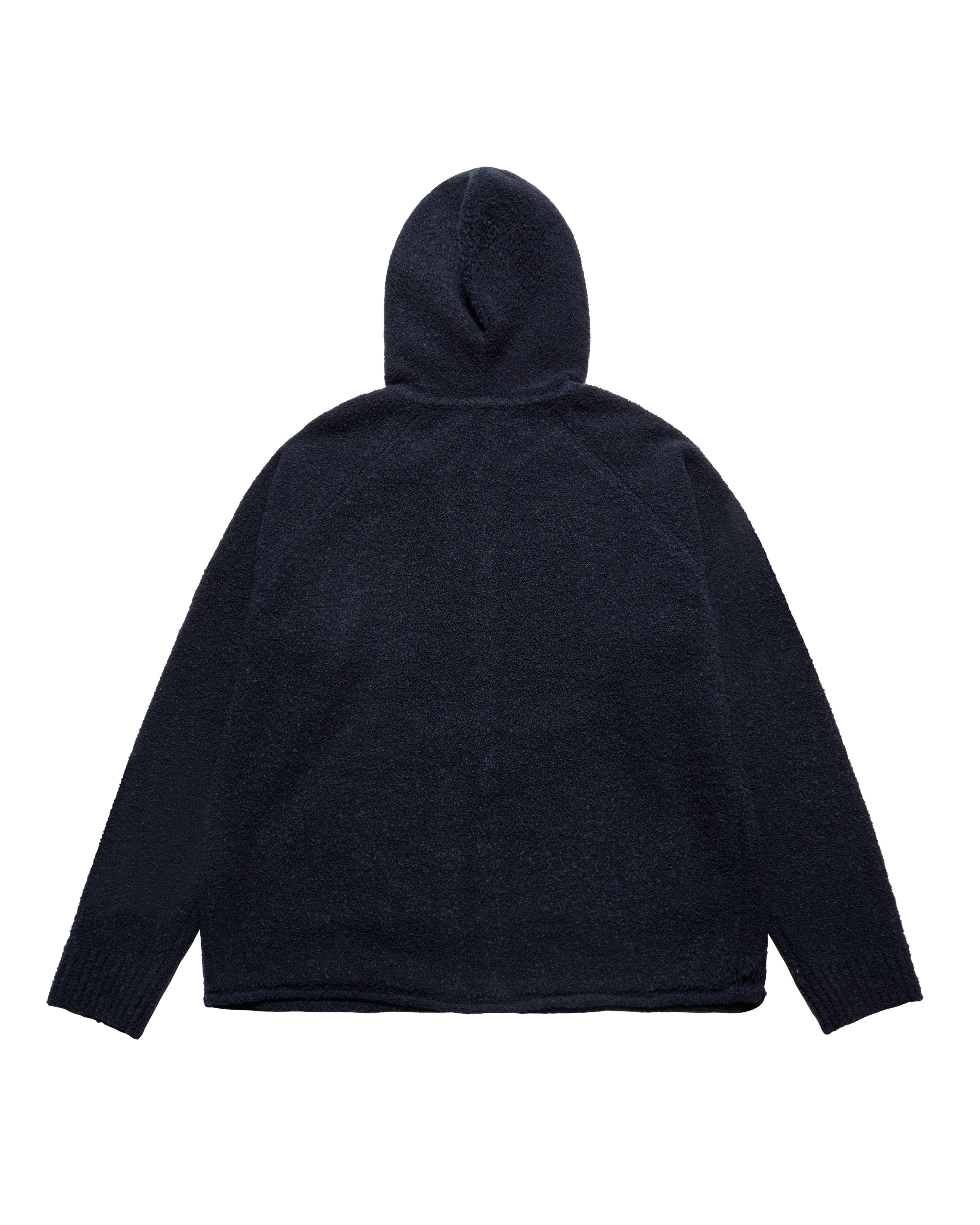 Áo hoodie kéo khóa CLASSIC KNIT Xanh navy