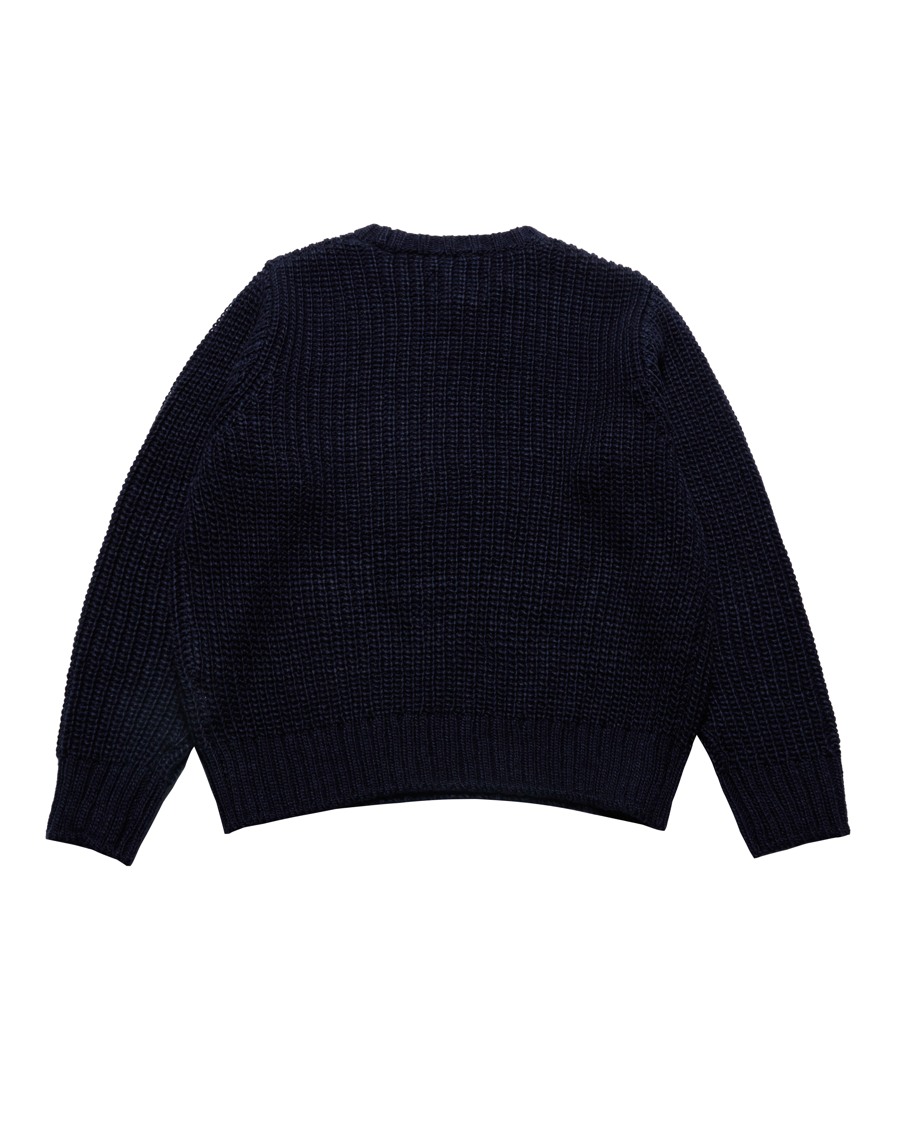 ADLV - Áo nỉ FELT LOGO APPLIQUE Xanh navy