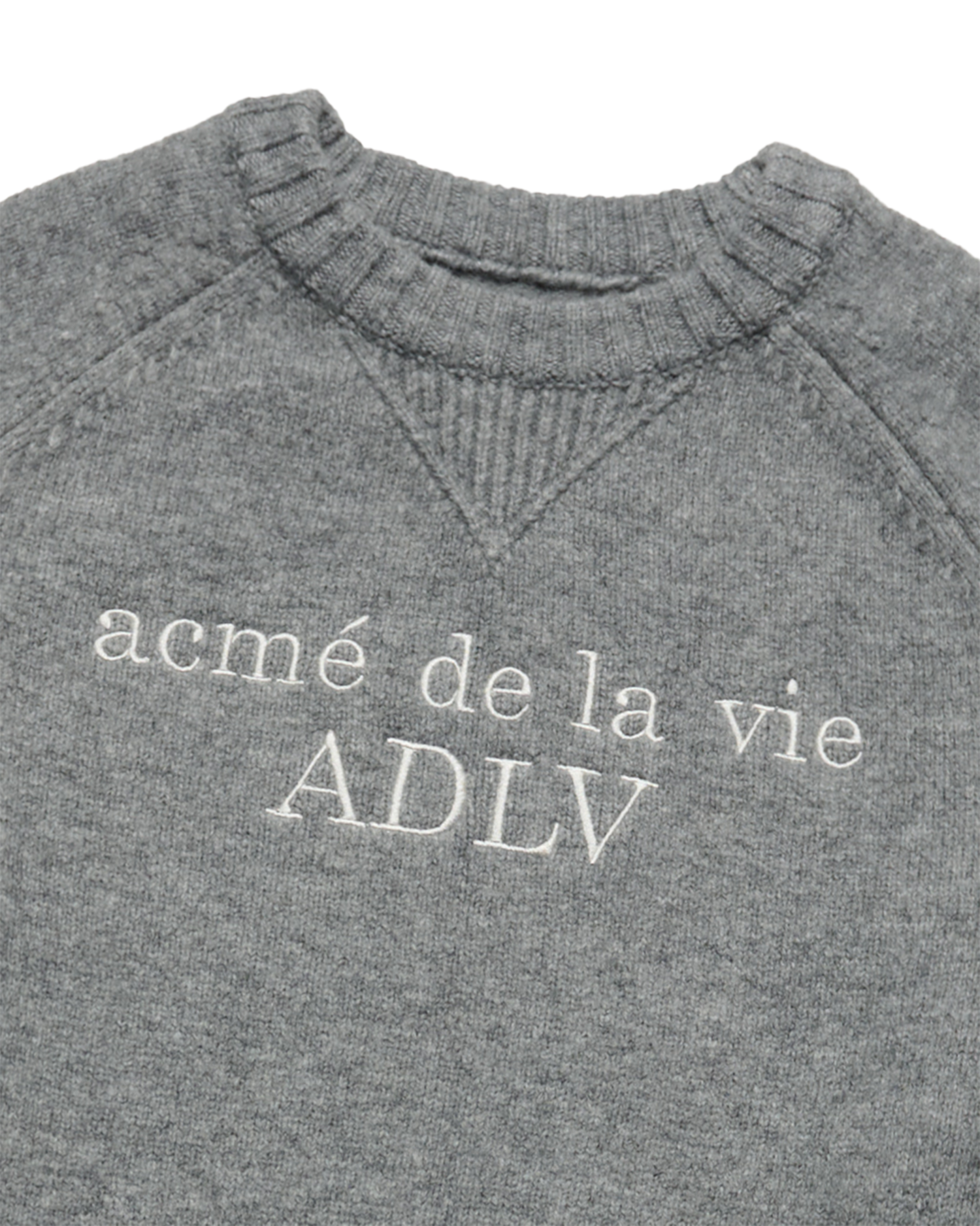 ADLV - Áo nỉ WOMAN BASIC LOGO SEASON2 Xám