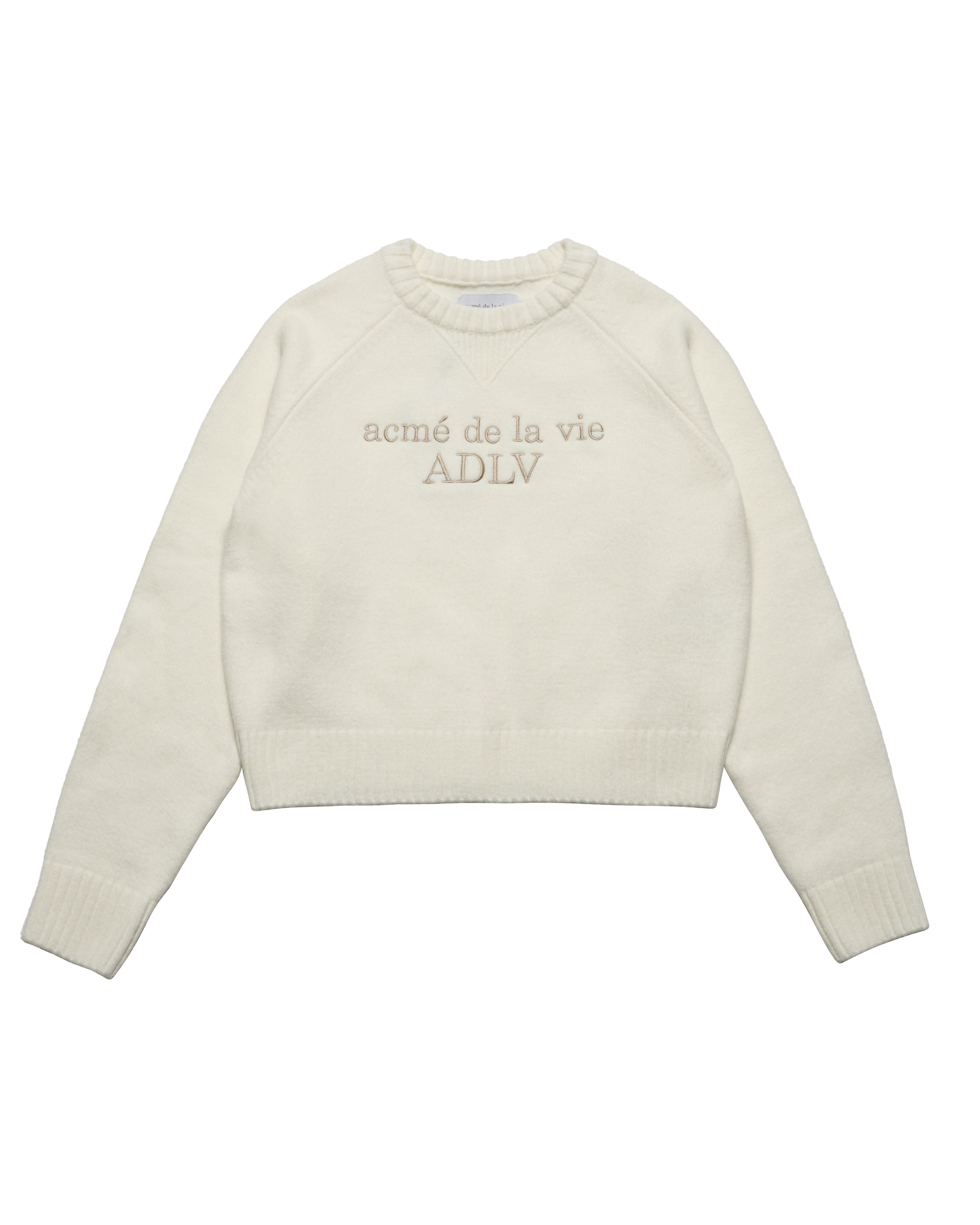 ADLV - Áo nỉ WOMAN BASIC LOGO SEASON2 Trắng ngà
