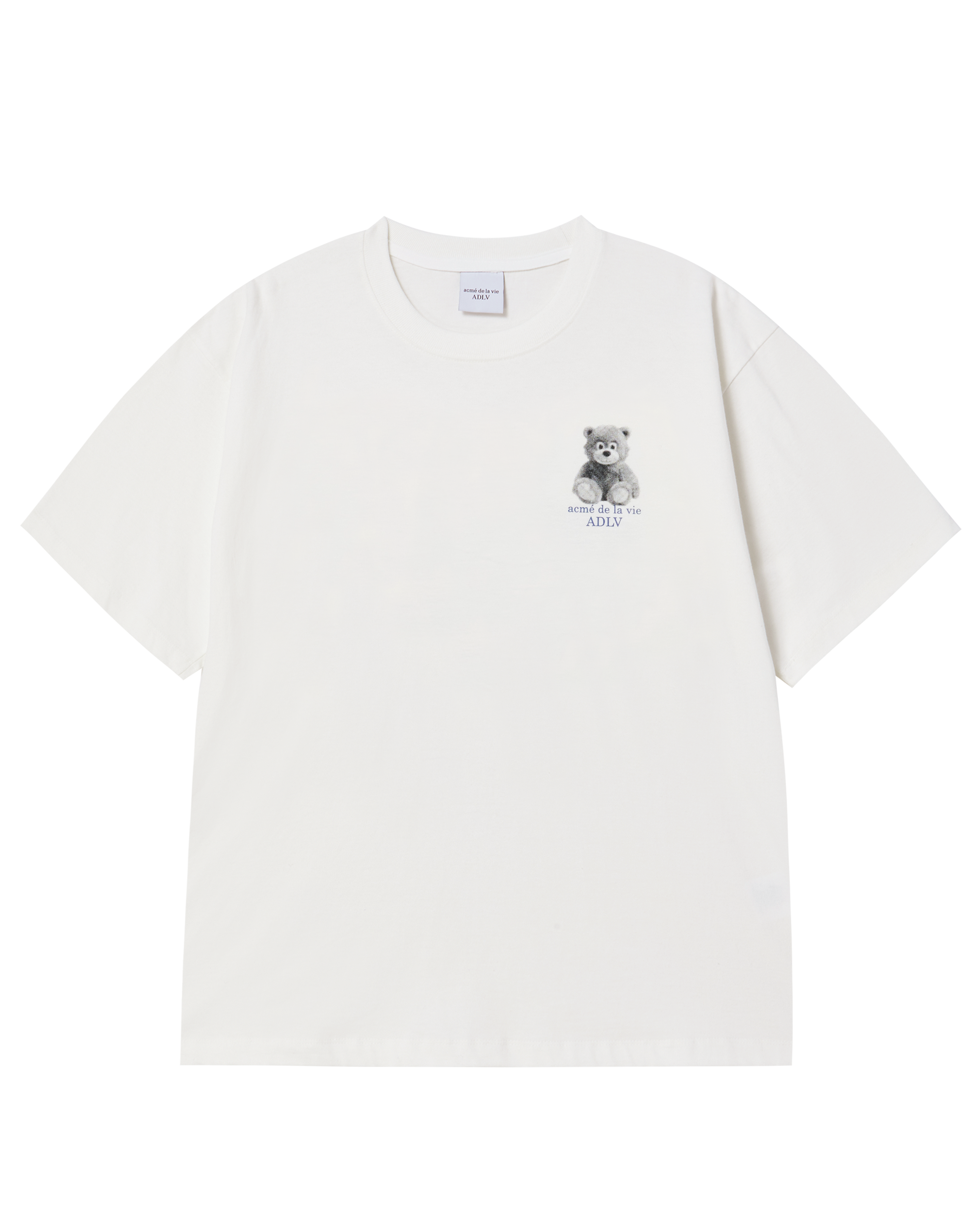 Áo thun ngắn tay AC BEAR LAYERED Kem
