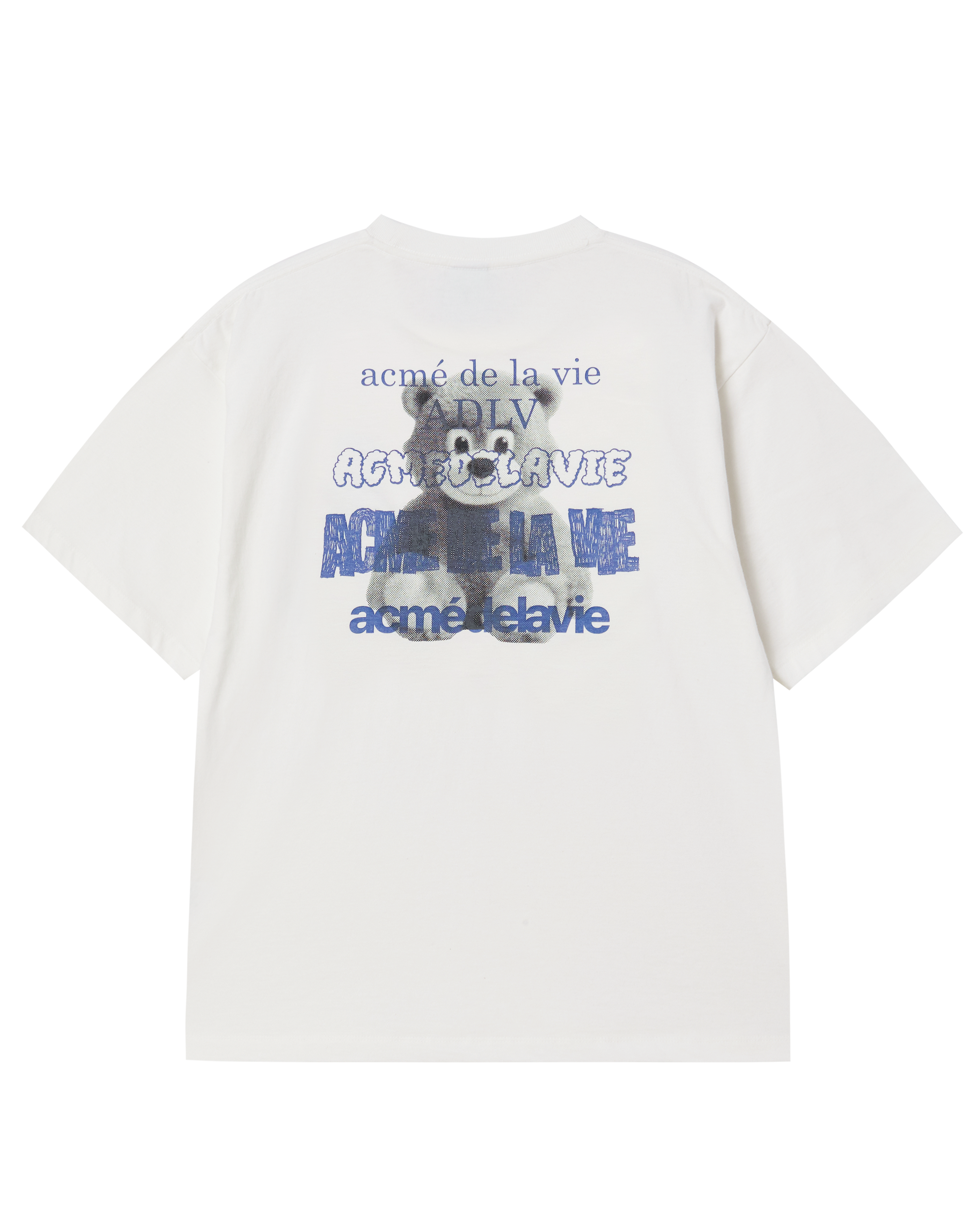 Áo thun ngắn tay AC BEAR LAYERED Kem