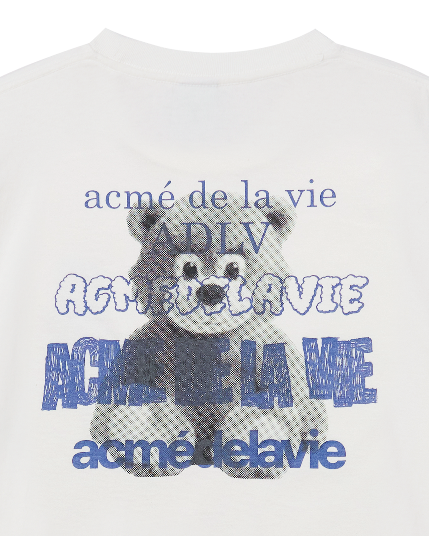 Áo thun ngắn tay AC BEAR LAYERED Kem