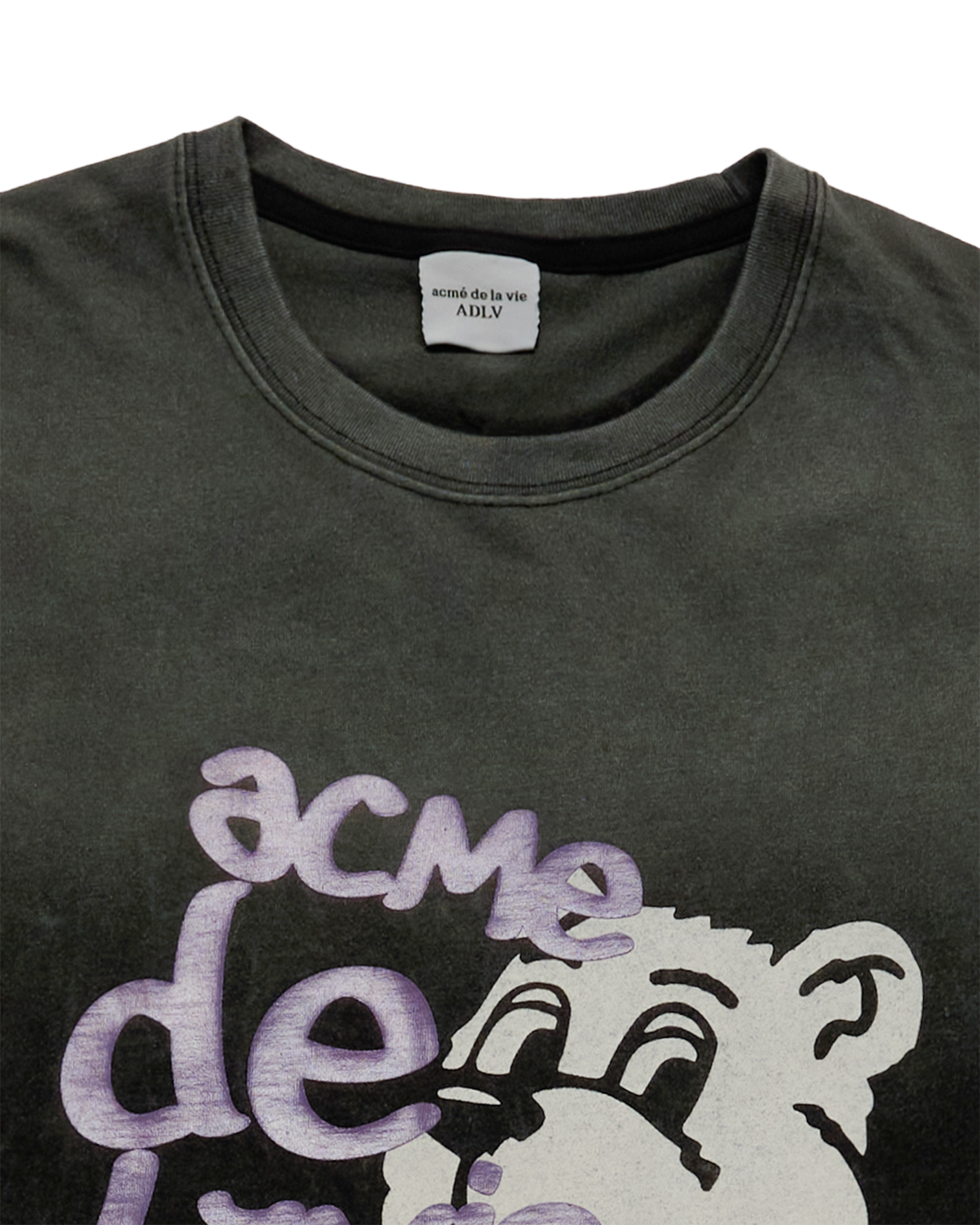 Áo thun AC BEAR WASHED Đen