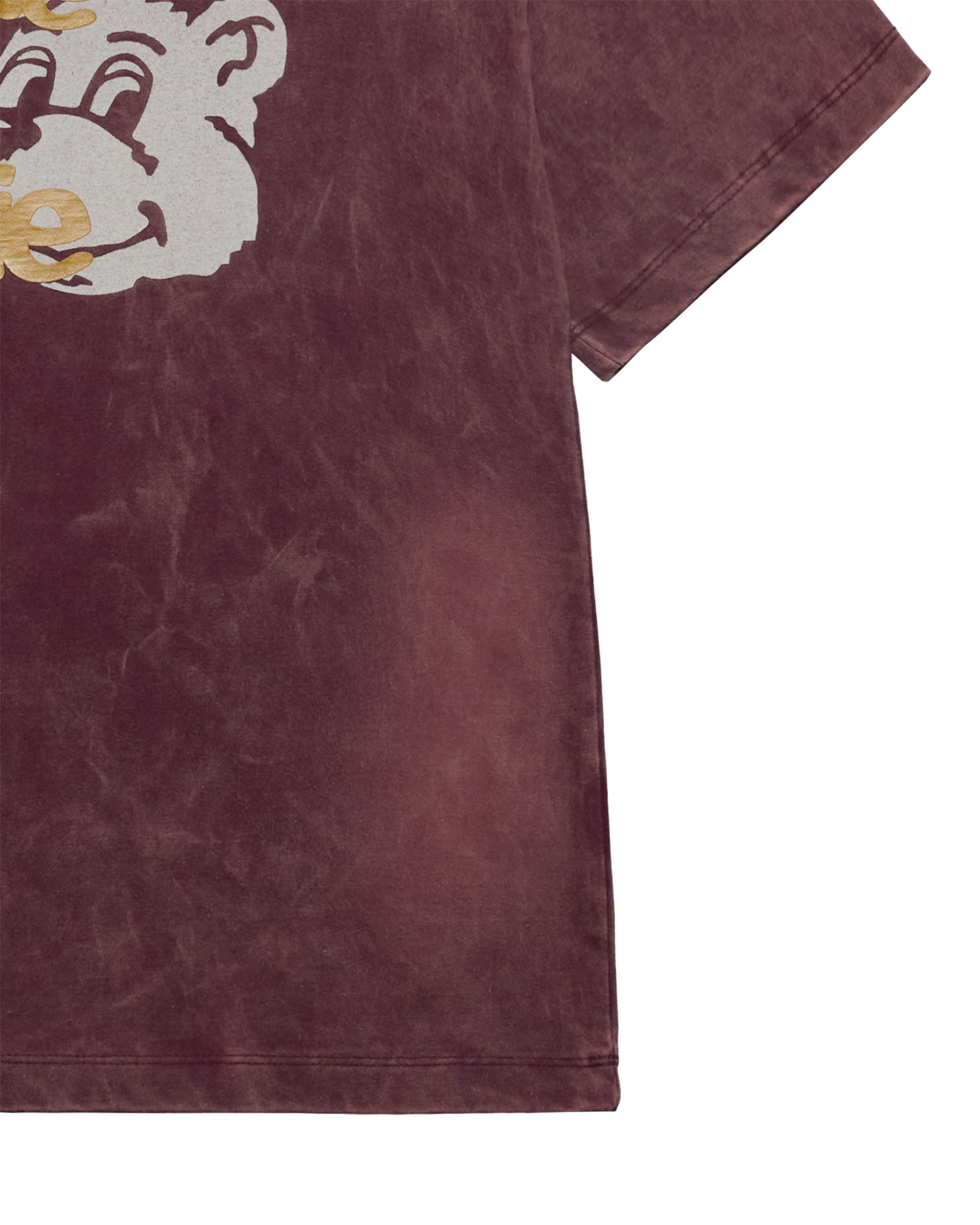 Áo thun AC BEAR WASHED Đỏ bordeaux