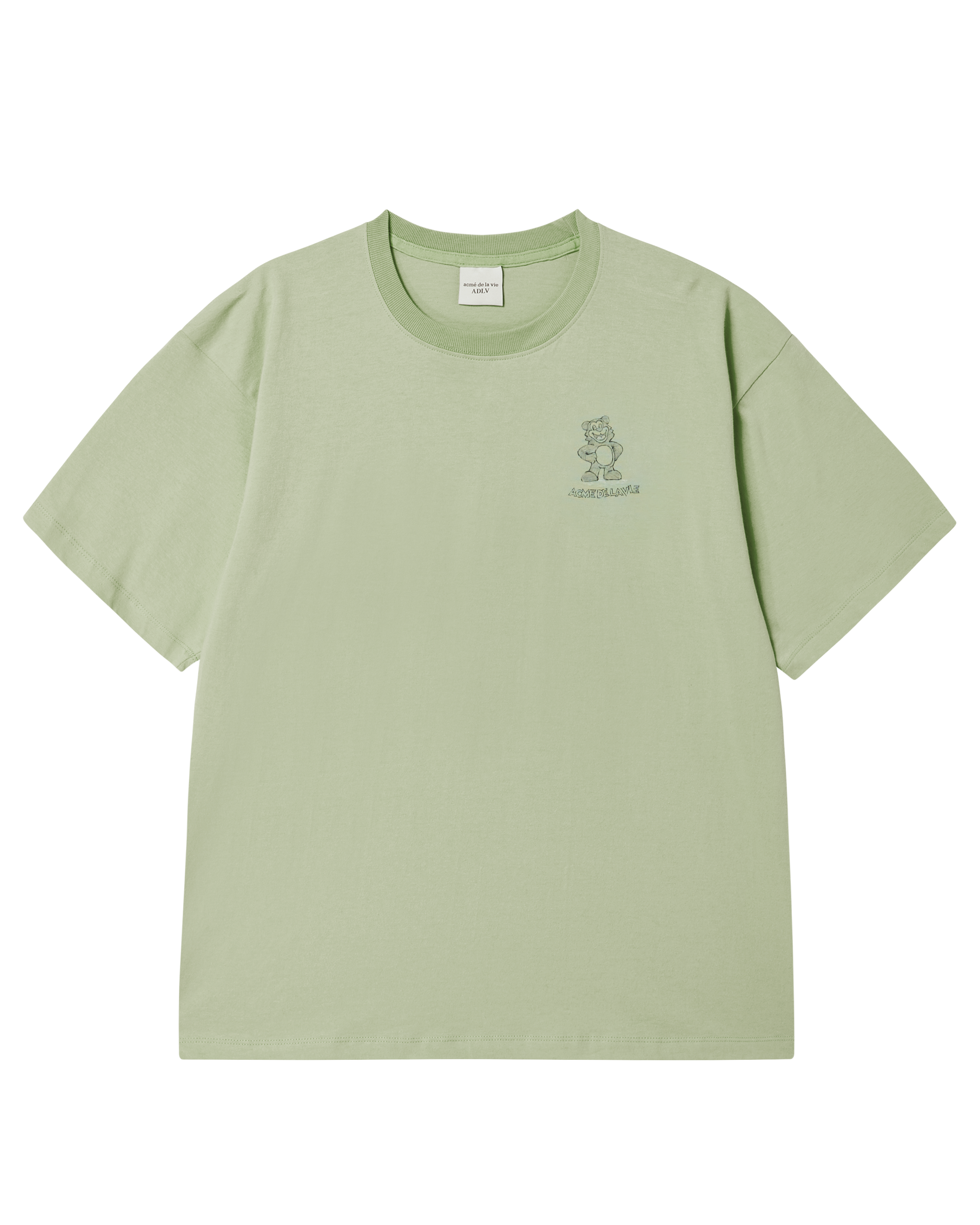 Áo thun HELLO AC BEAR Xanh olive