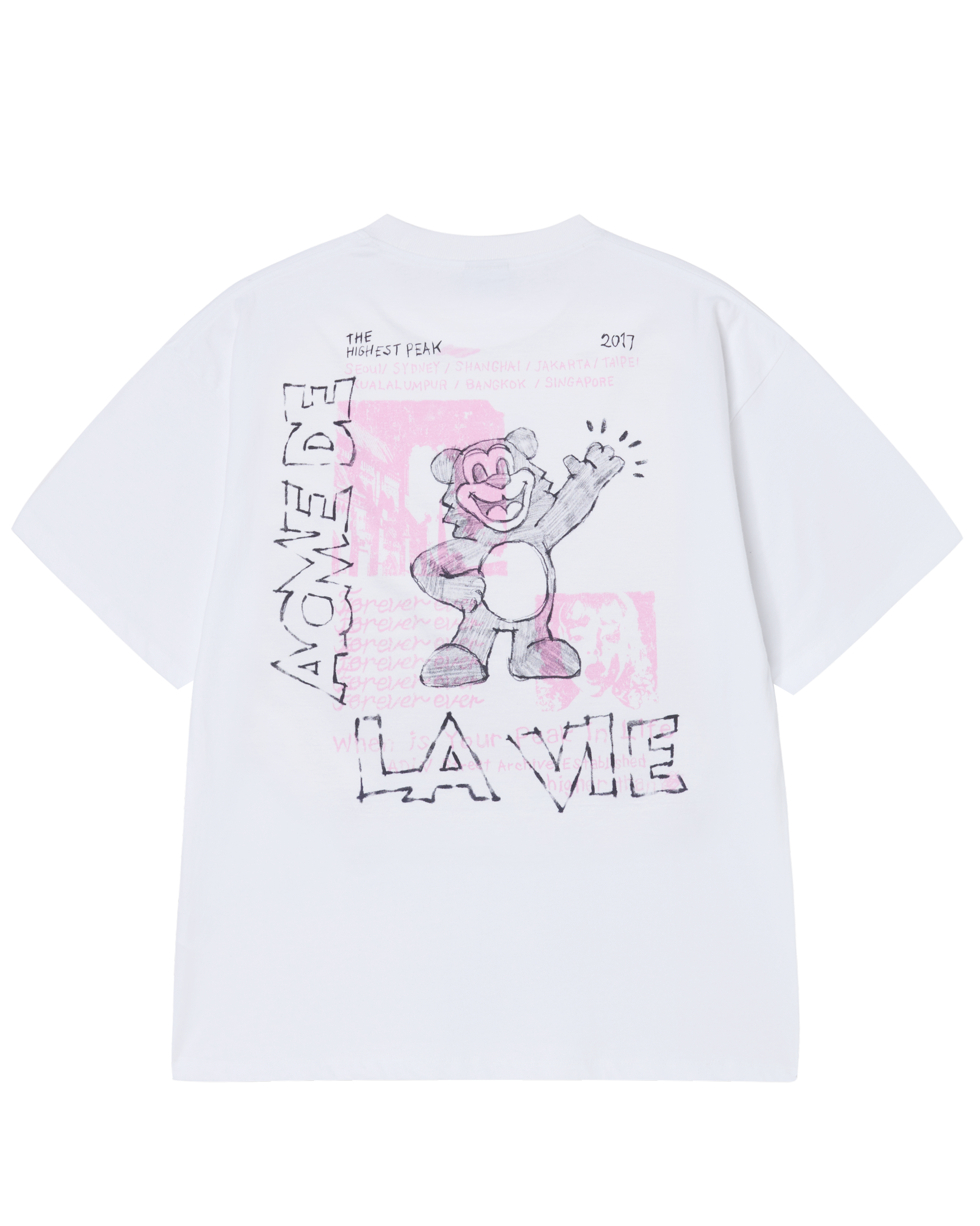 ADLV - Áo thun HELLO AC BEAR Trắng