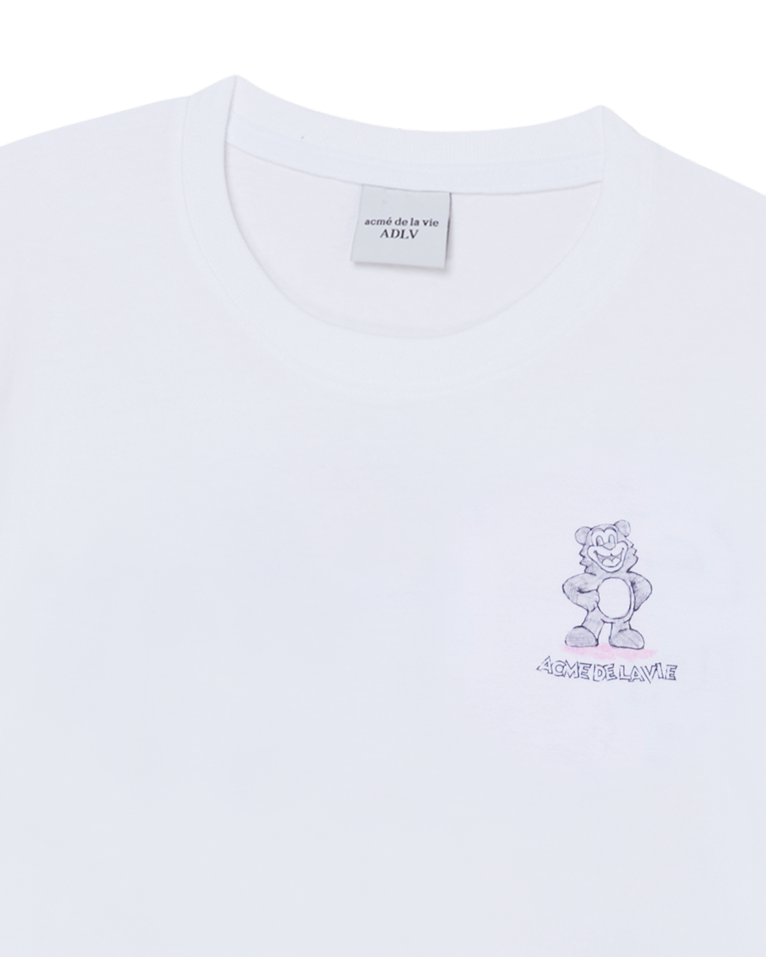 ADLV - Áo thun HELLO AC BEAR Trắng