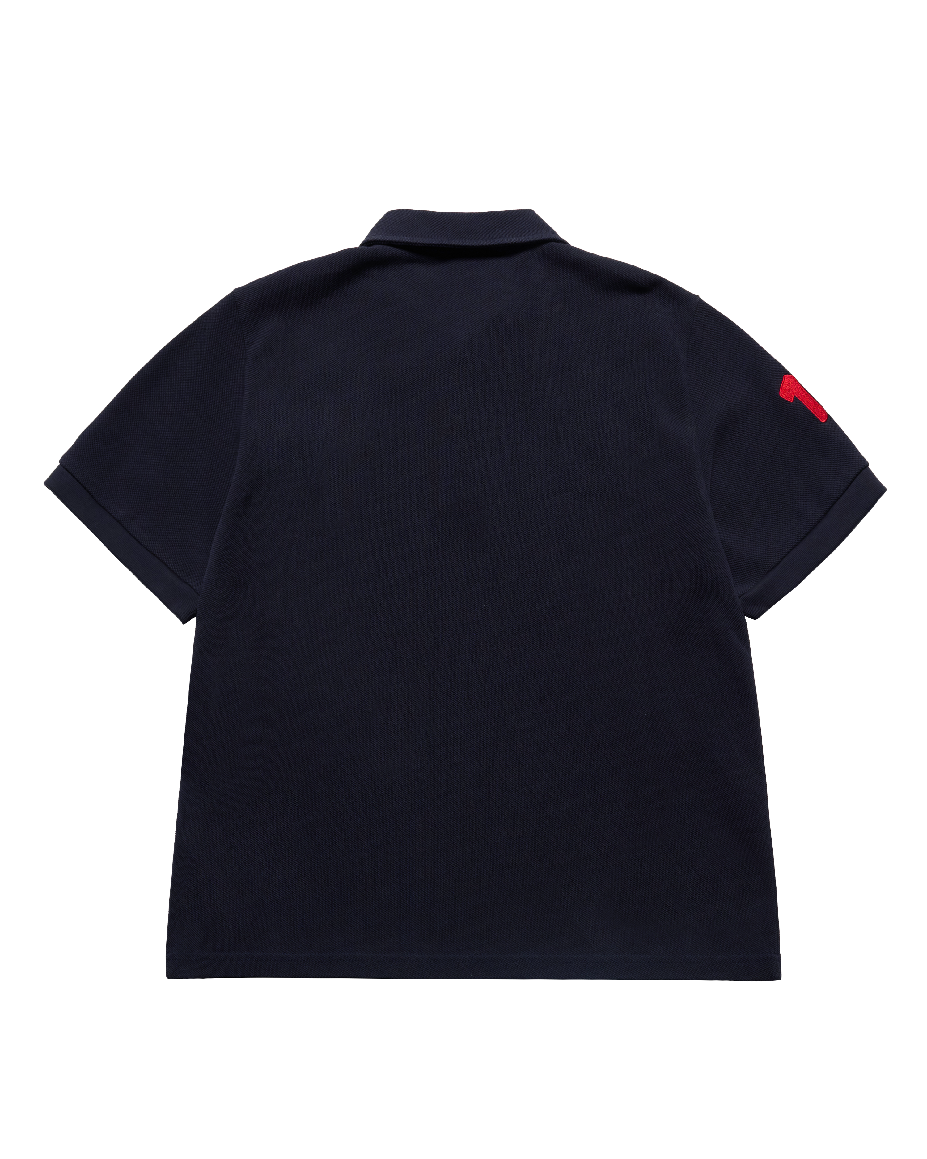 ADLV - Áo thun WASHING PK COLLAR Xanh navy đậm