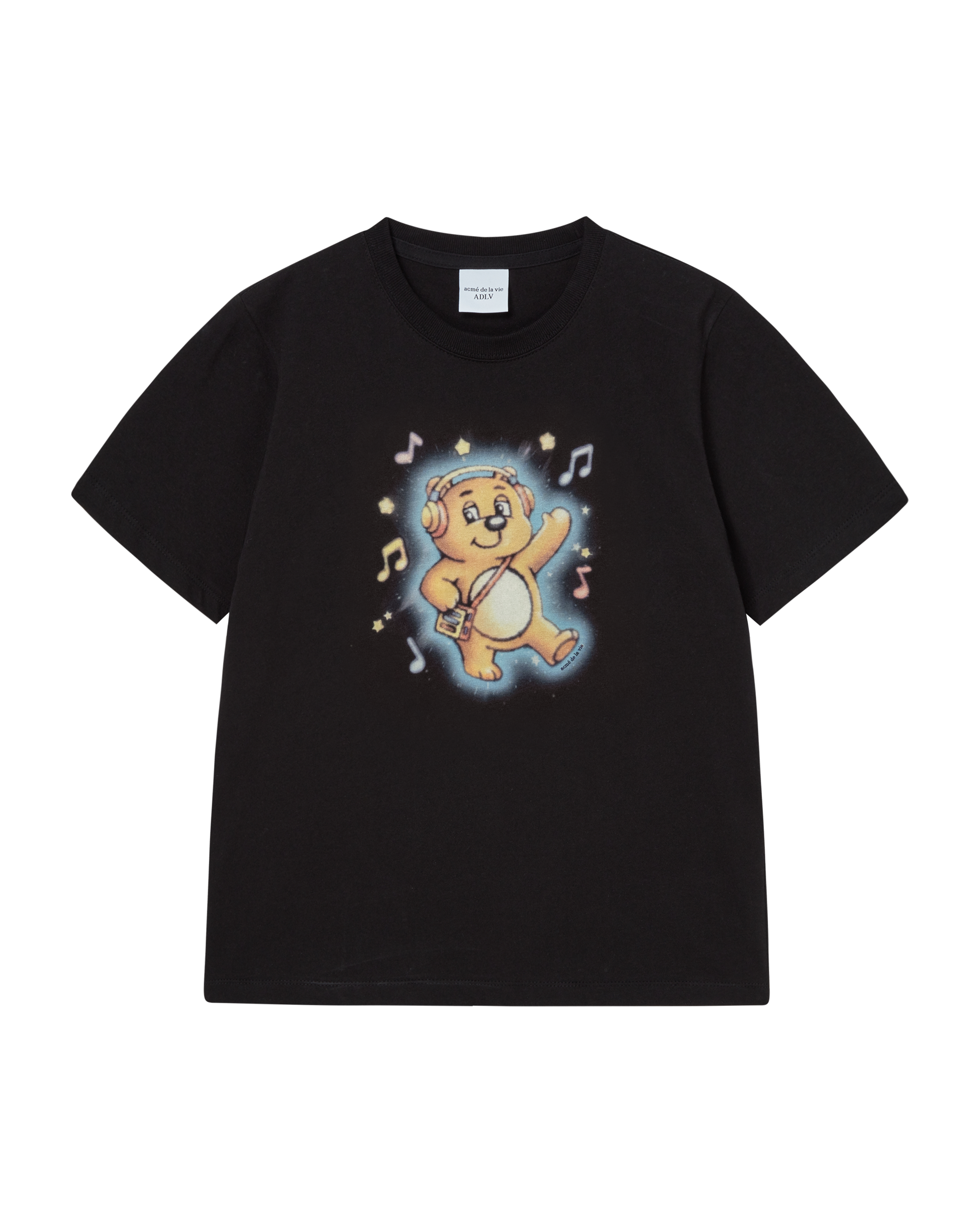 Áo thun ngắn tay WOMAN DREAMY AC BEAR Đen