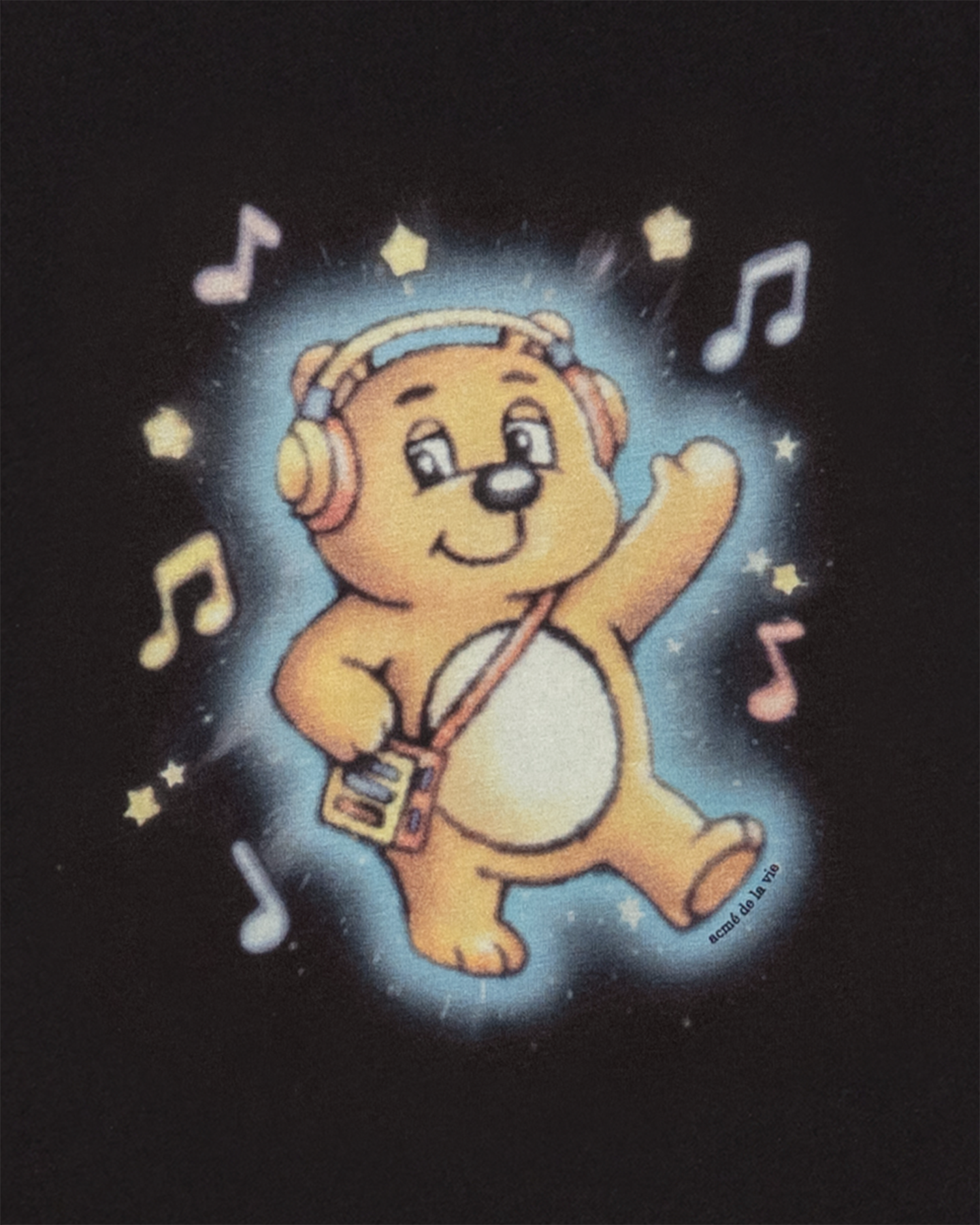 Áo thun ngắn tay WOMAN DREAMY AC BEAR Đen