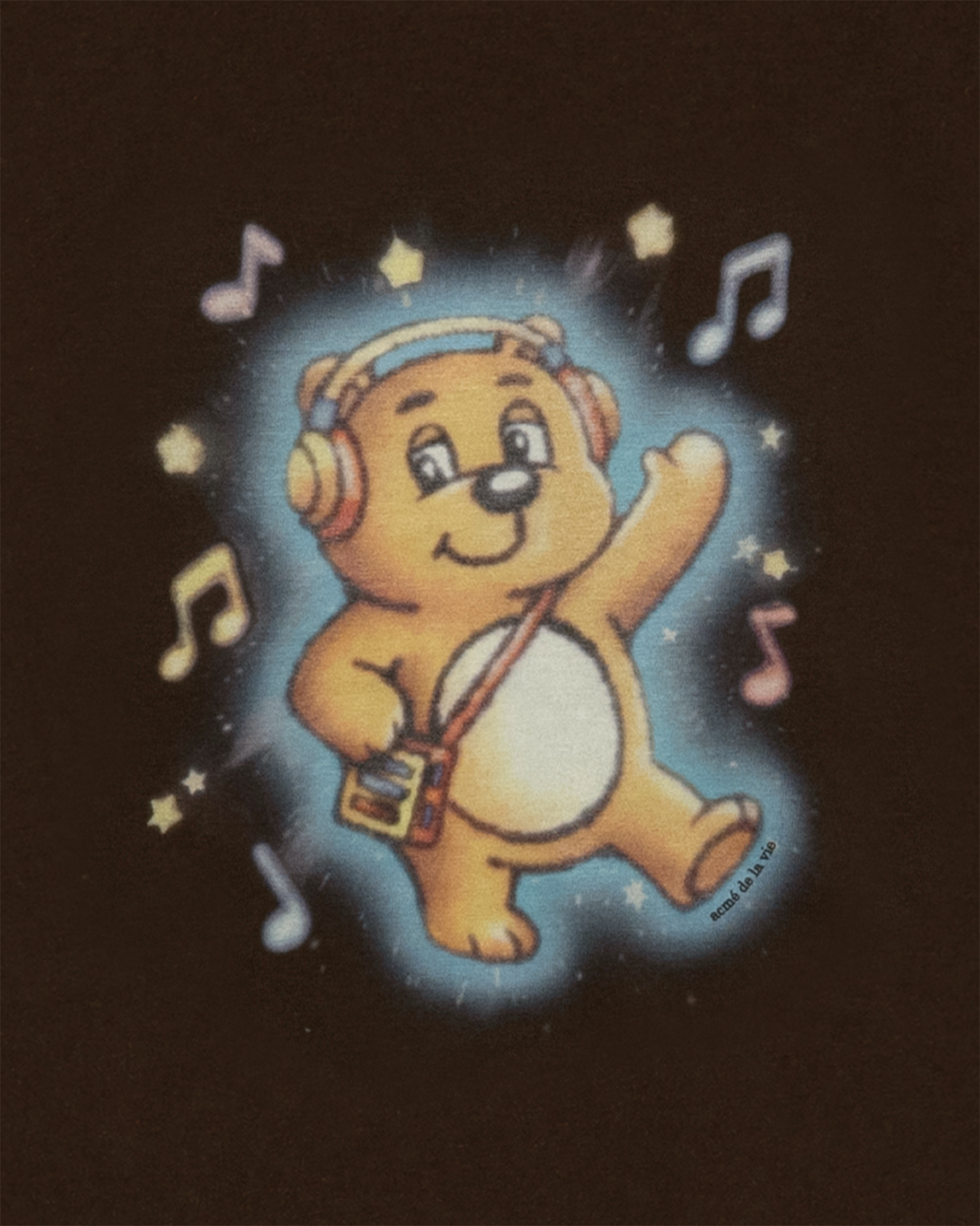 Áo thun ngắn tay WOMAN DREAMY AC BEAR Nâu đậm