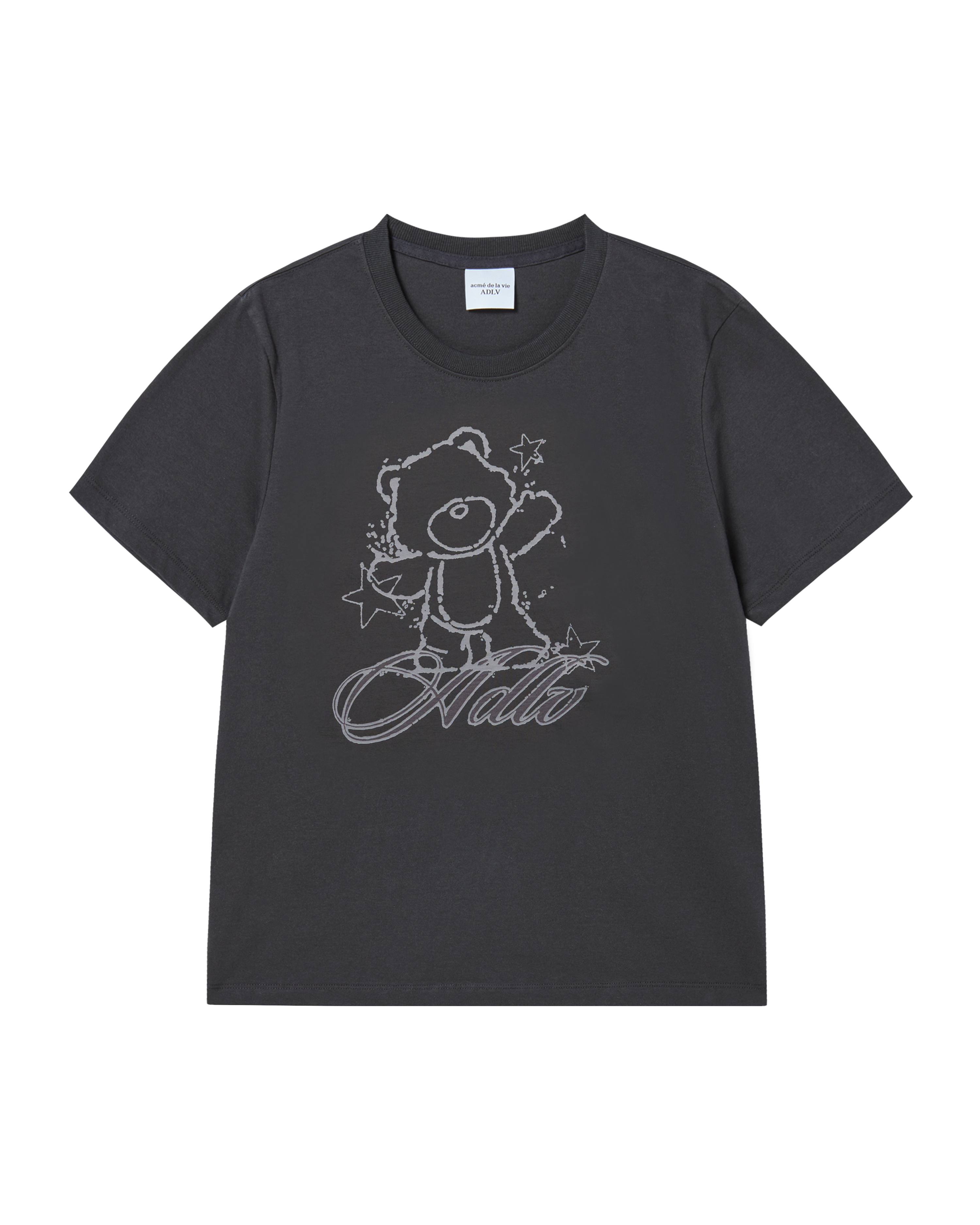Áo thun WOMAN INK AC BEAR Than chì