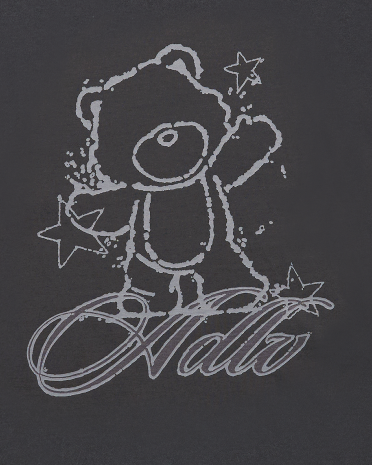 ADLV - Áo thun WOMAN INK AC BEAR Than chì