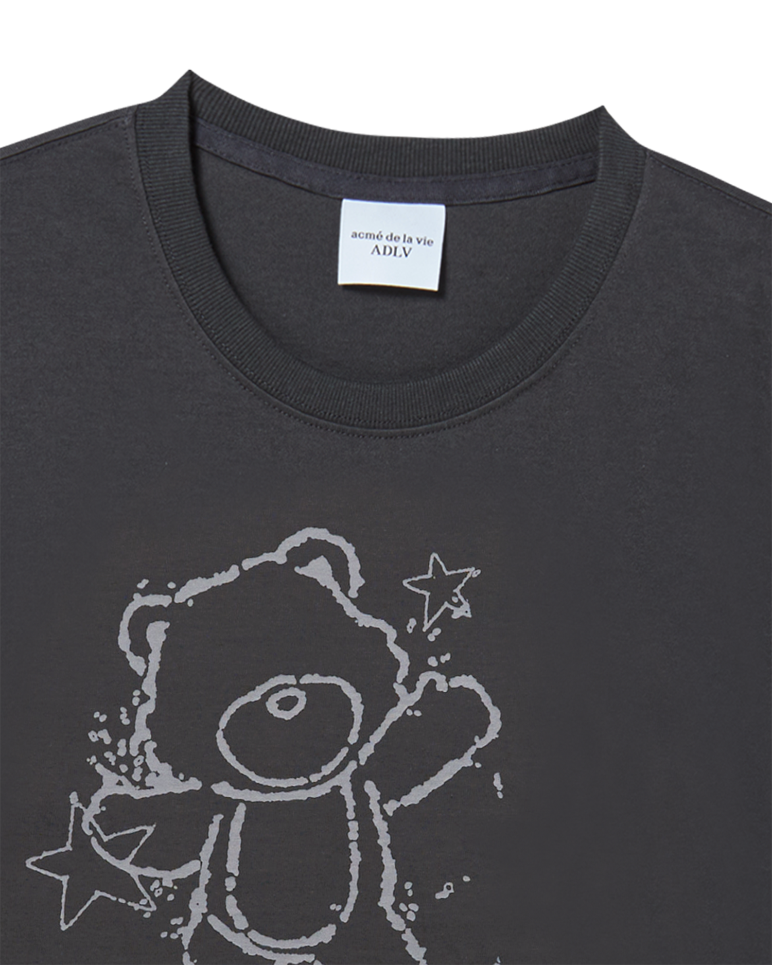 ADLV - Áo thun WOMAN INK AC BEAR Than chì