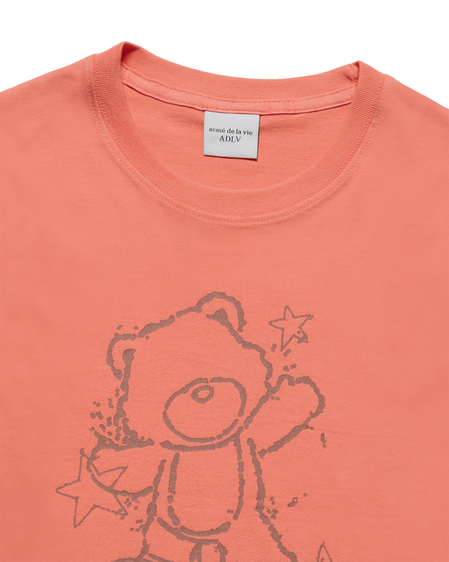 ADLV - Áo thun WOMAN INK AC BEAR Hồng san hô