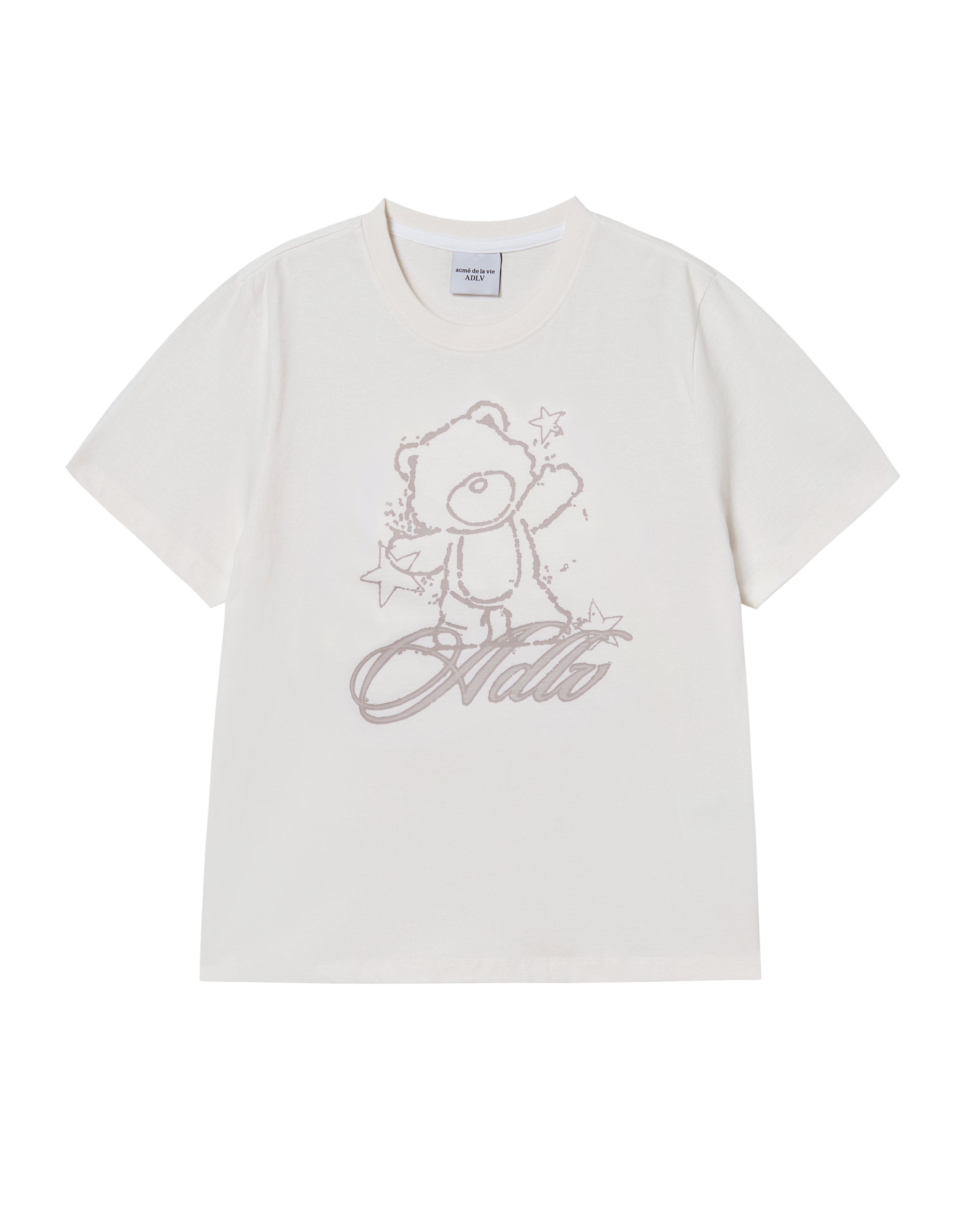 Áo thun WOMAN INK AC BEAR Kem