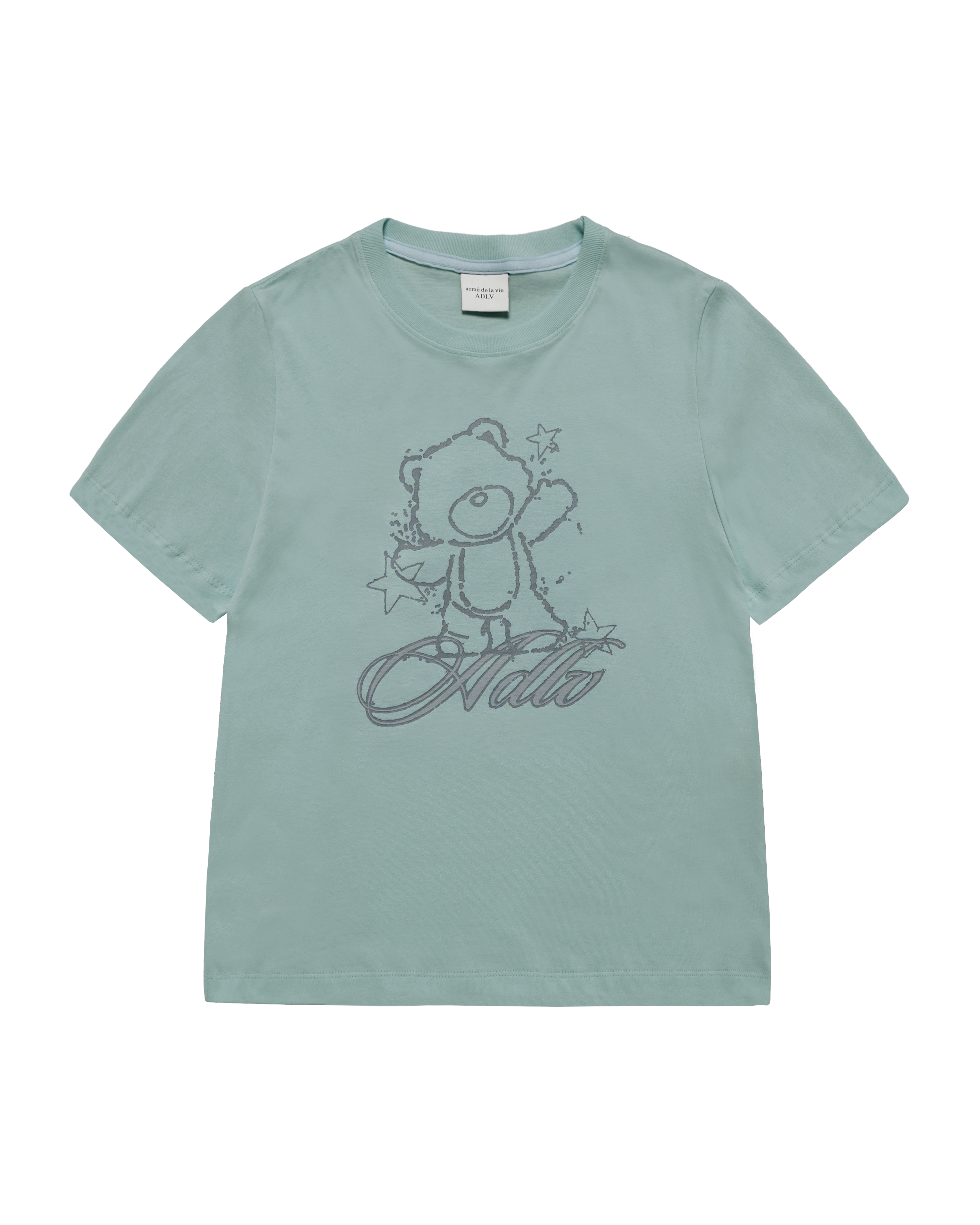 ADLV - Áo thun WOMAN INK AC BEAR Xanh lá sáng