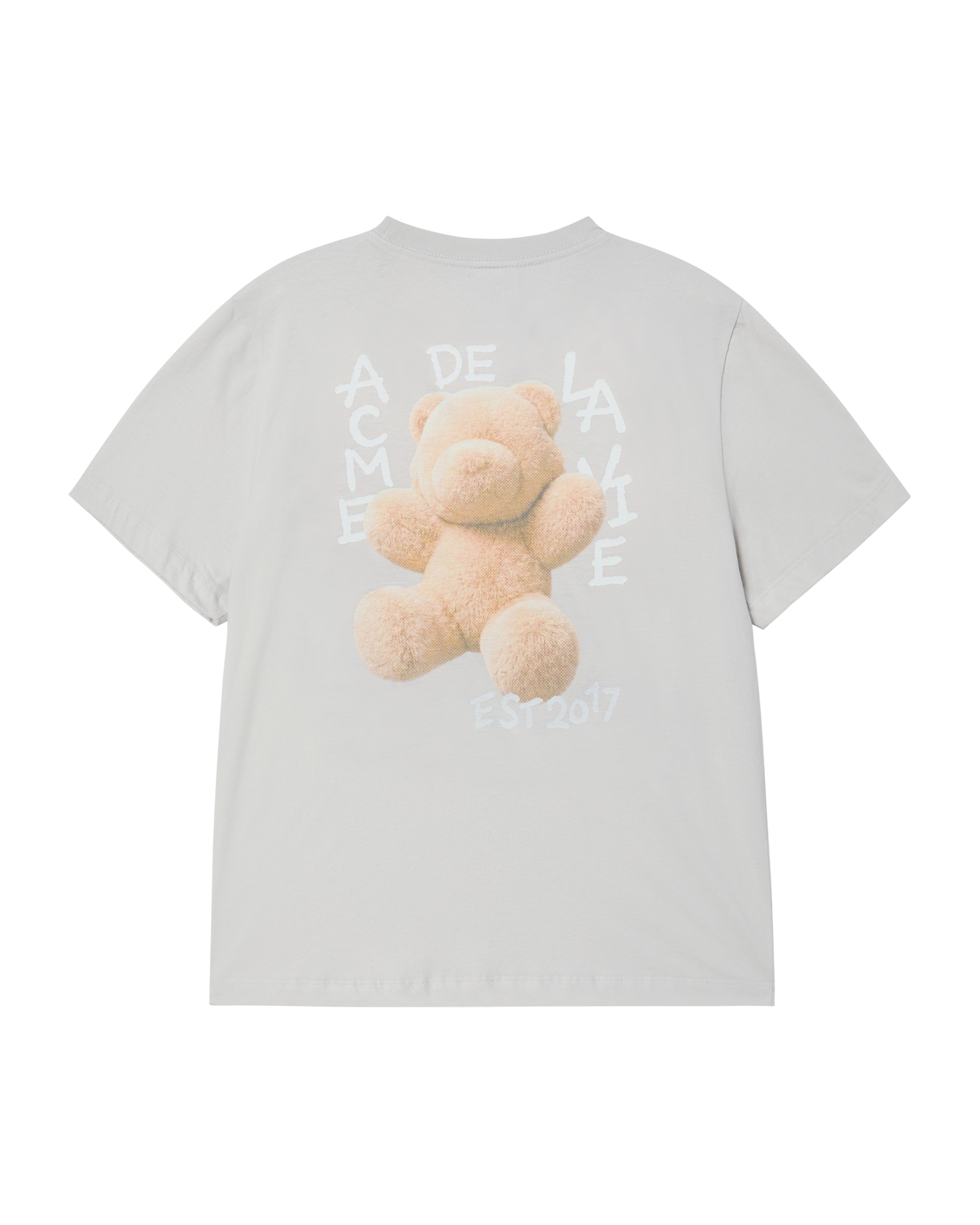 ADLV - Áo thun WOMAN FUZZY AC BEAR Xám nhạt