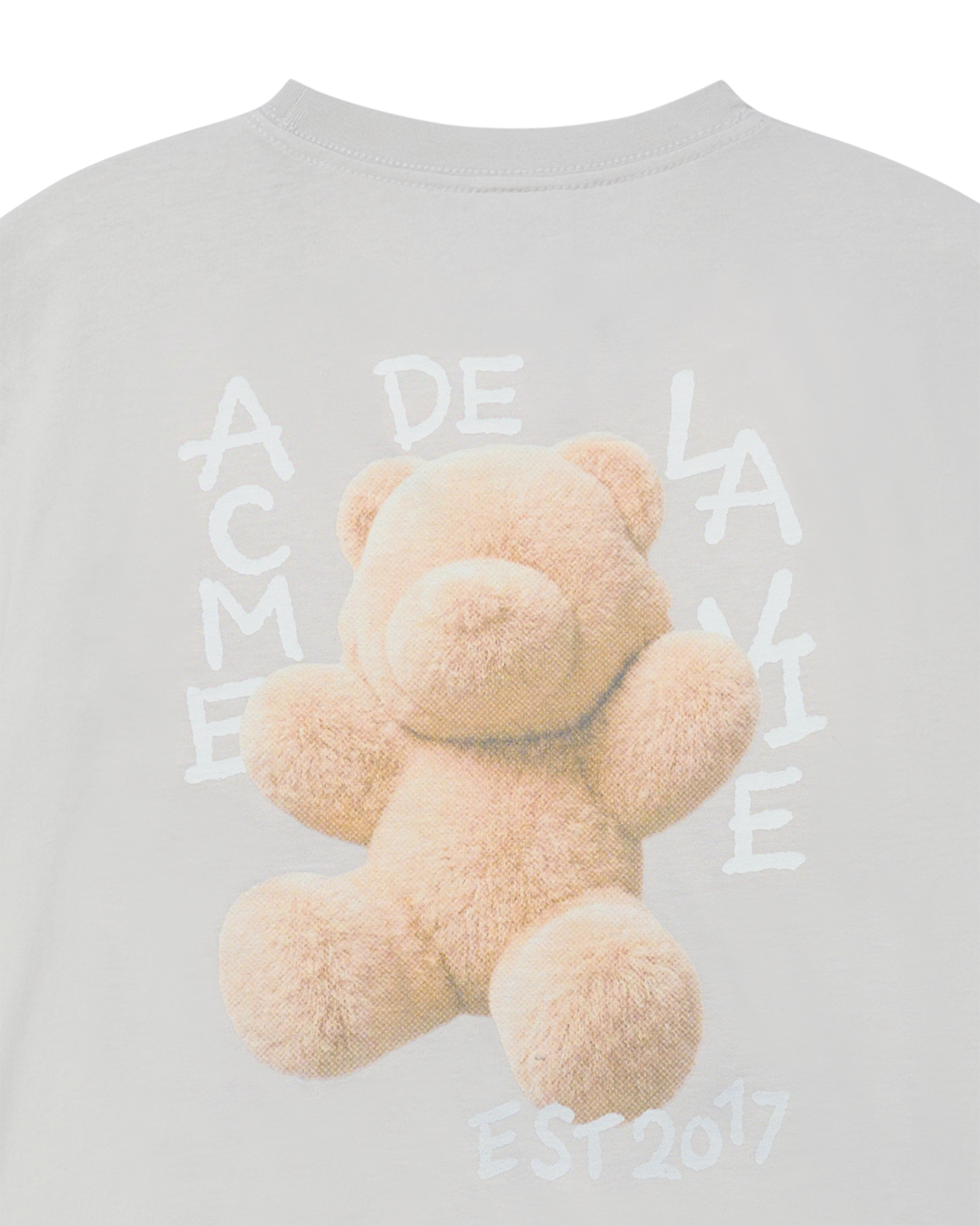 ADLV - Áo thun WOMAN FUZZY AC BEAR Xám nhạt