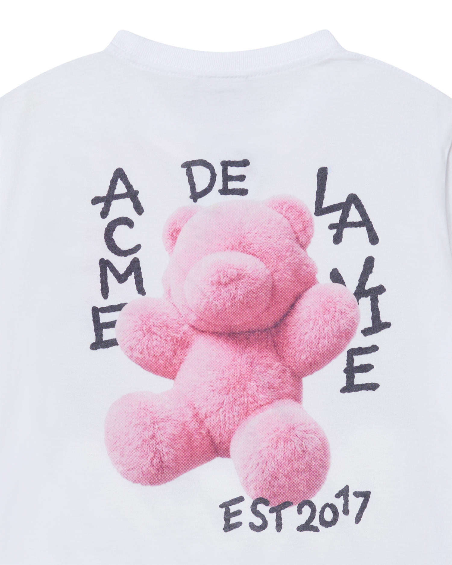 ADLV - Áo thun WOMAN FUZZY AC BEAR Trắng