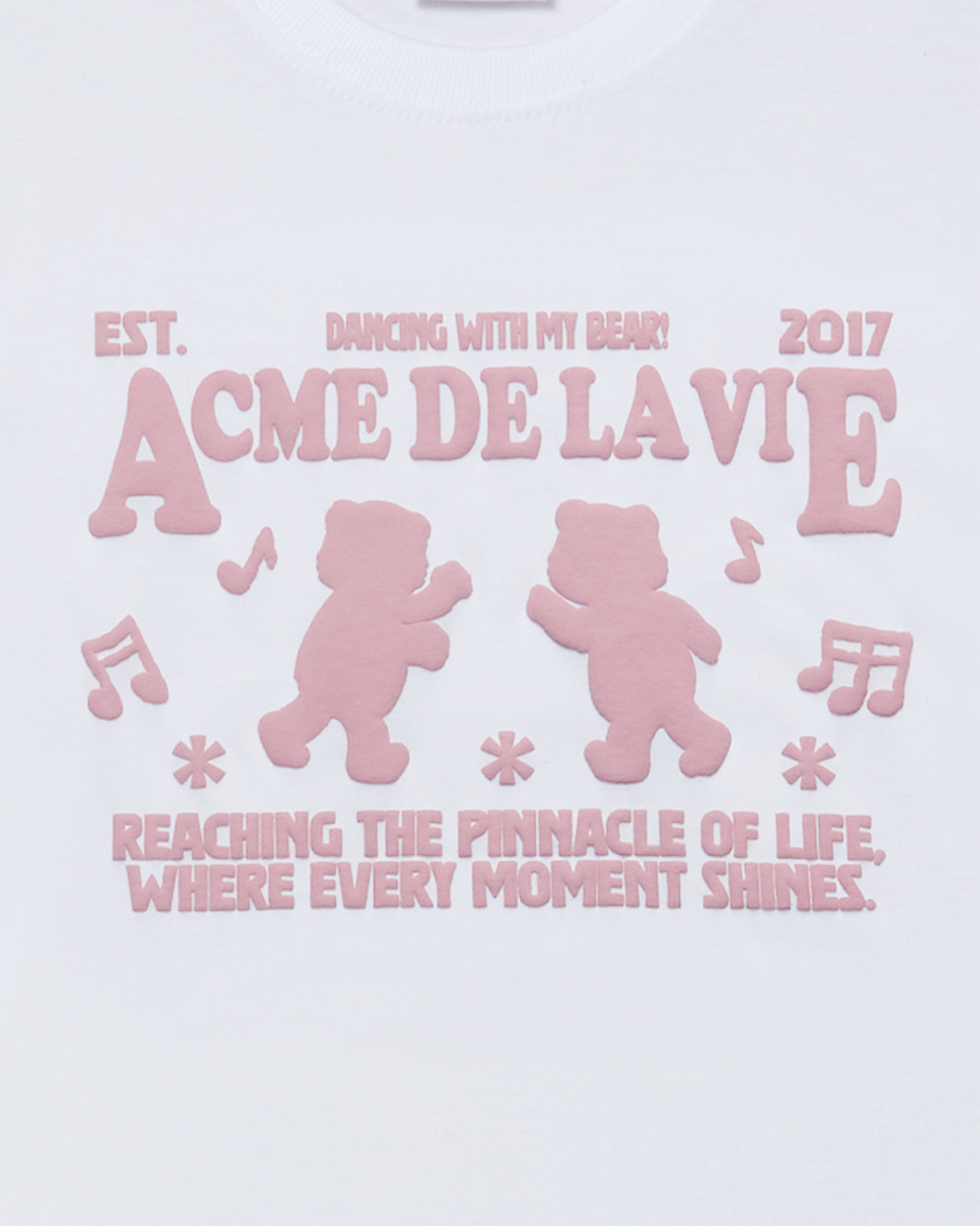 ADLV - Áo thun WOMAN AC BEAR PLAY Trắng