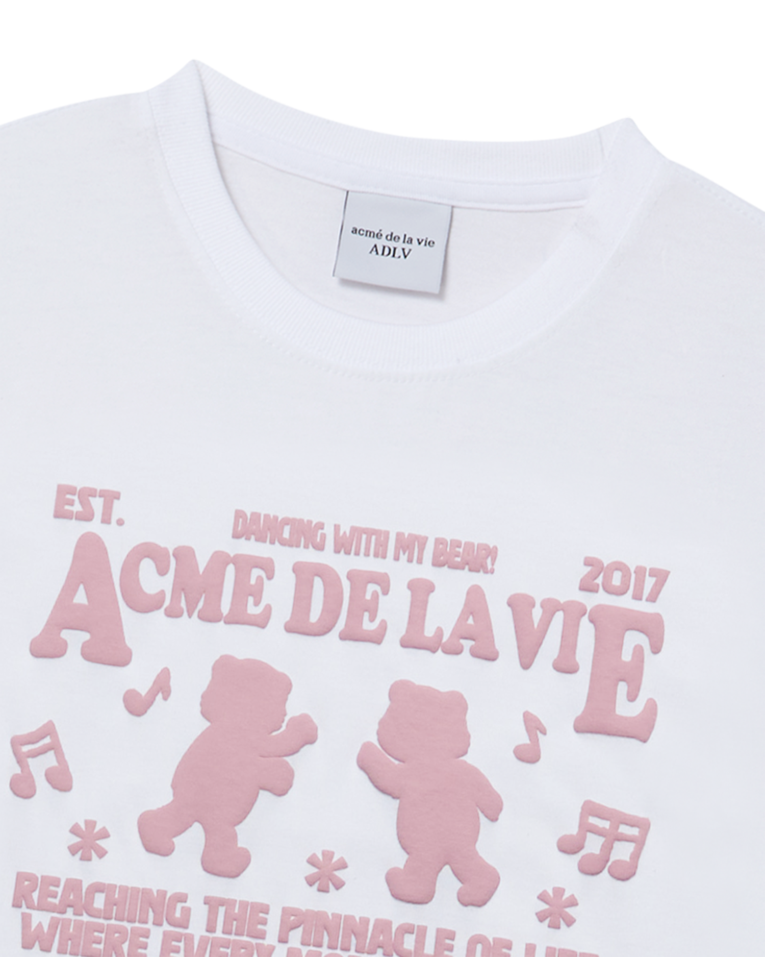 ADLV - Áo thun WOMAN AC BEAR PLAY Trắng